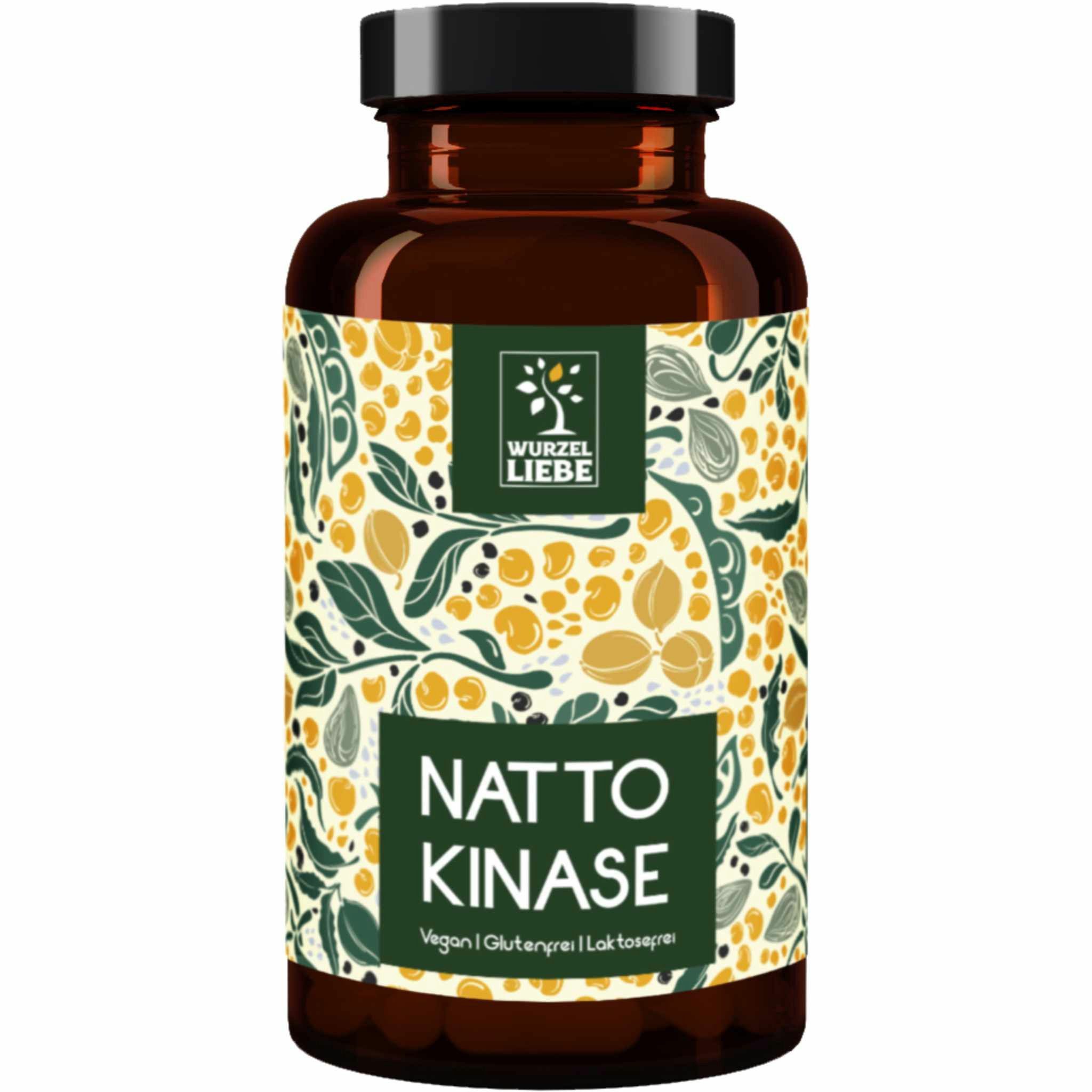 WURZELLIEBE Nattokinase 100 mg & 20.000 FU/g Kapseln, 240 St., 66 g