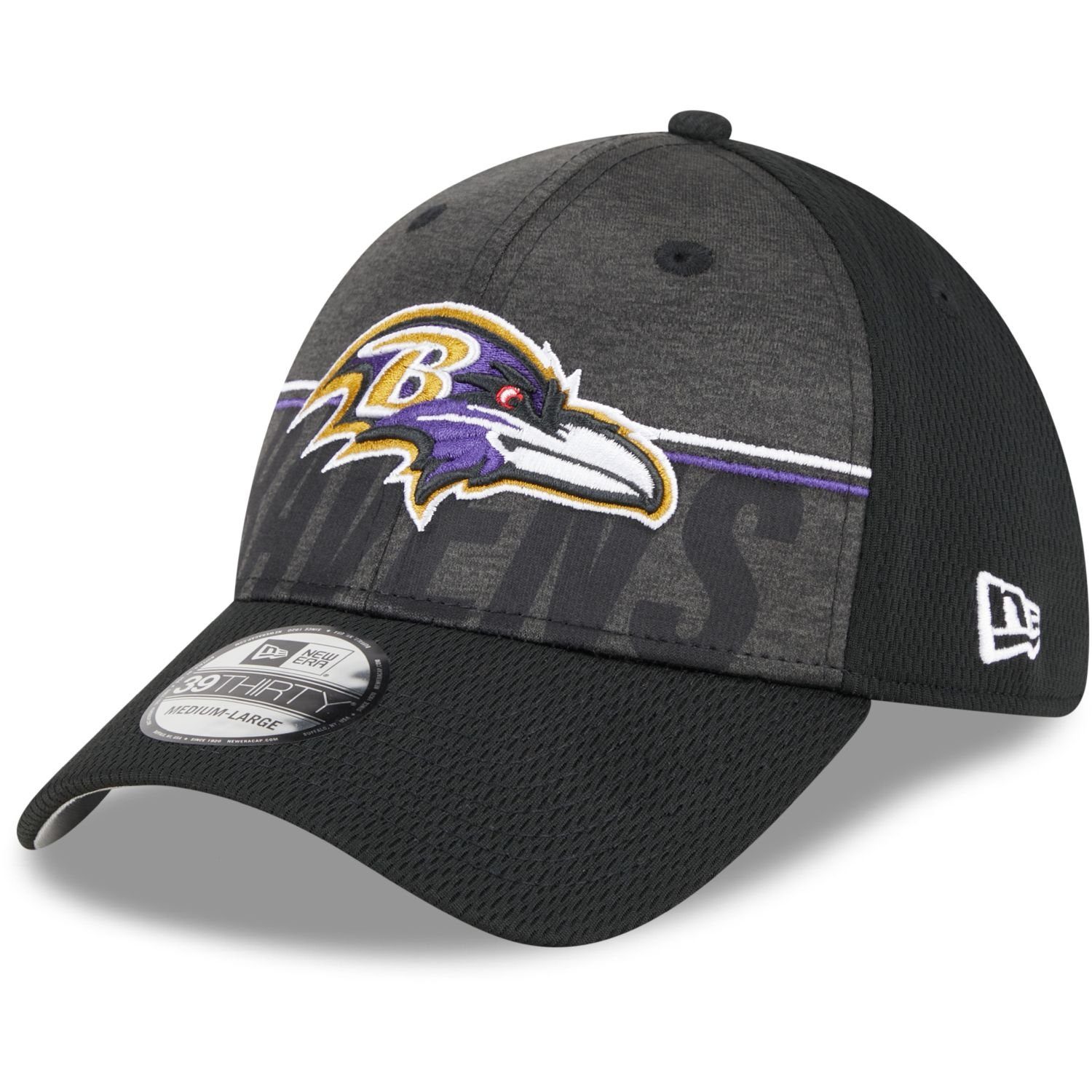 New Era Flex Cap 39Thirty NFL TRAINING 2023 Baltimore Ravens
