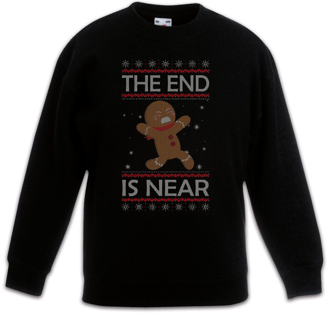 Sweatshirt Christmas Ginger Bread Man Kinderpullover Merry Santa X-Mas Claus