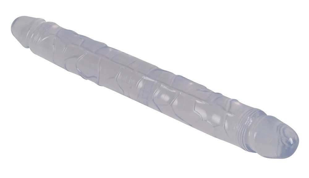 Magic X Crystal Doppeldildo Dildo - Clear Crystal Double