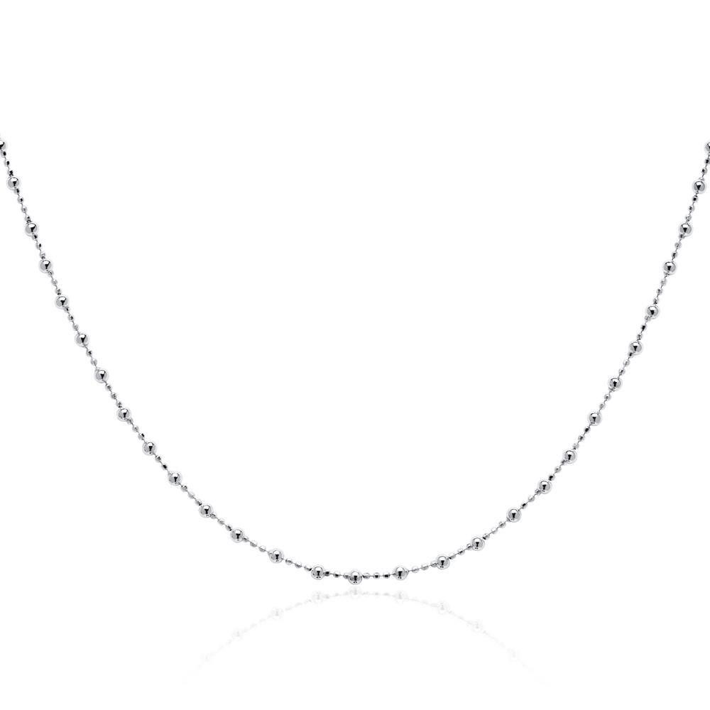 Unique Silberkette Unique Kugelkette aus...