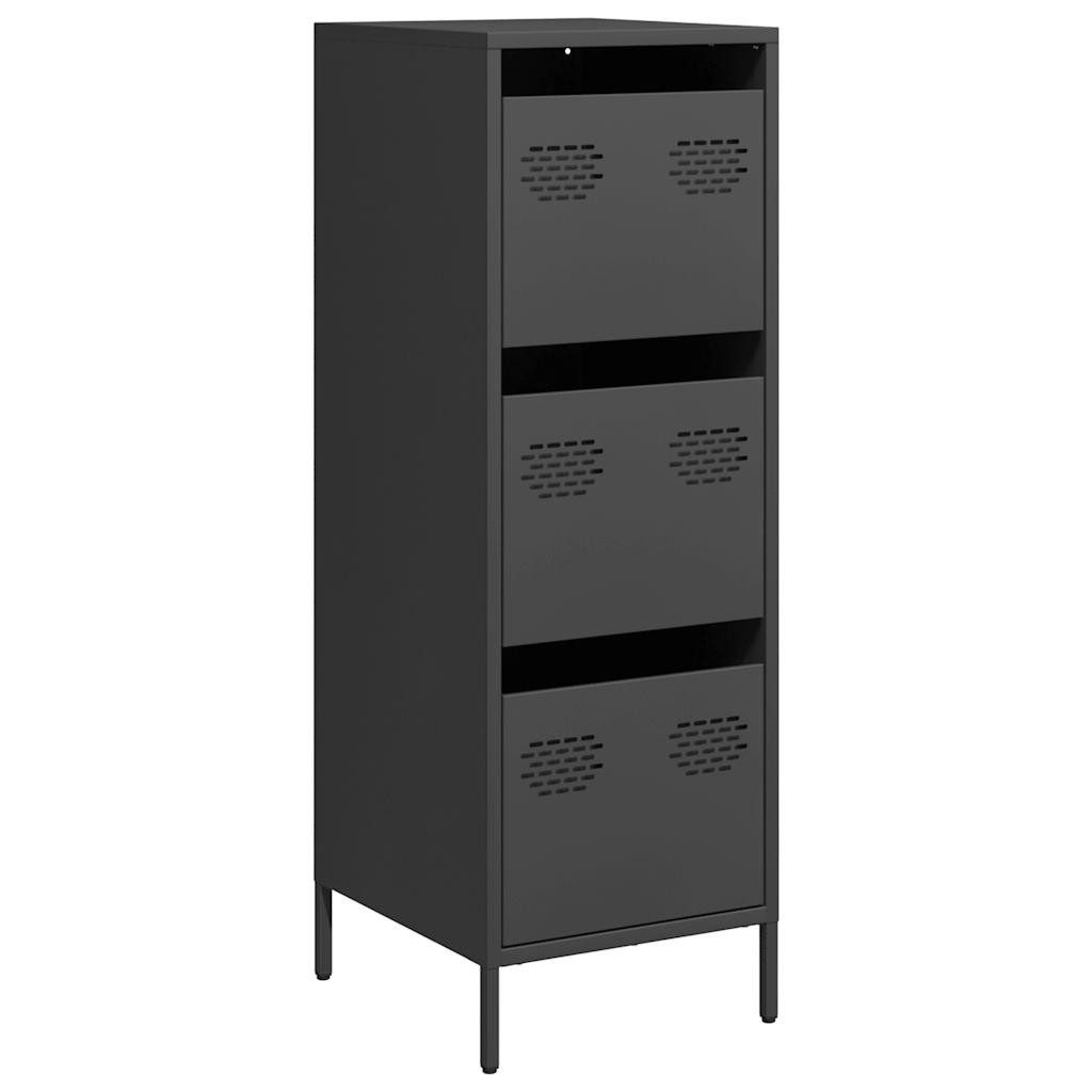 vidaXL Highboard Highboard Schwarz 39x35x103,5 cm günstig online kaufen