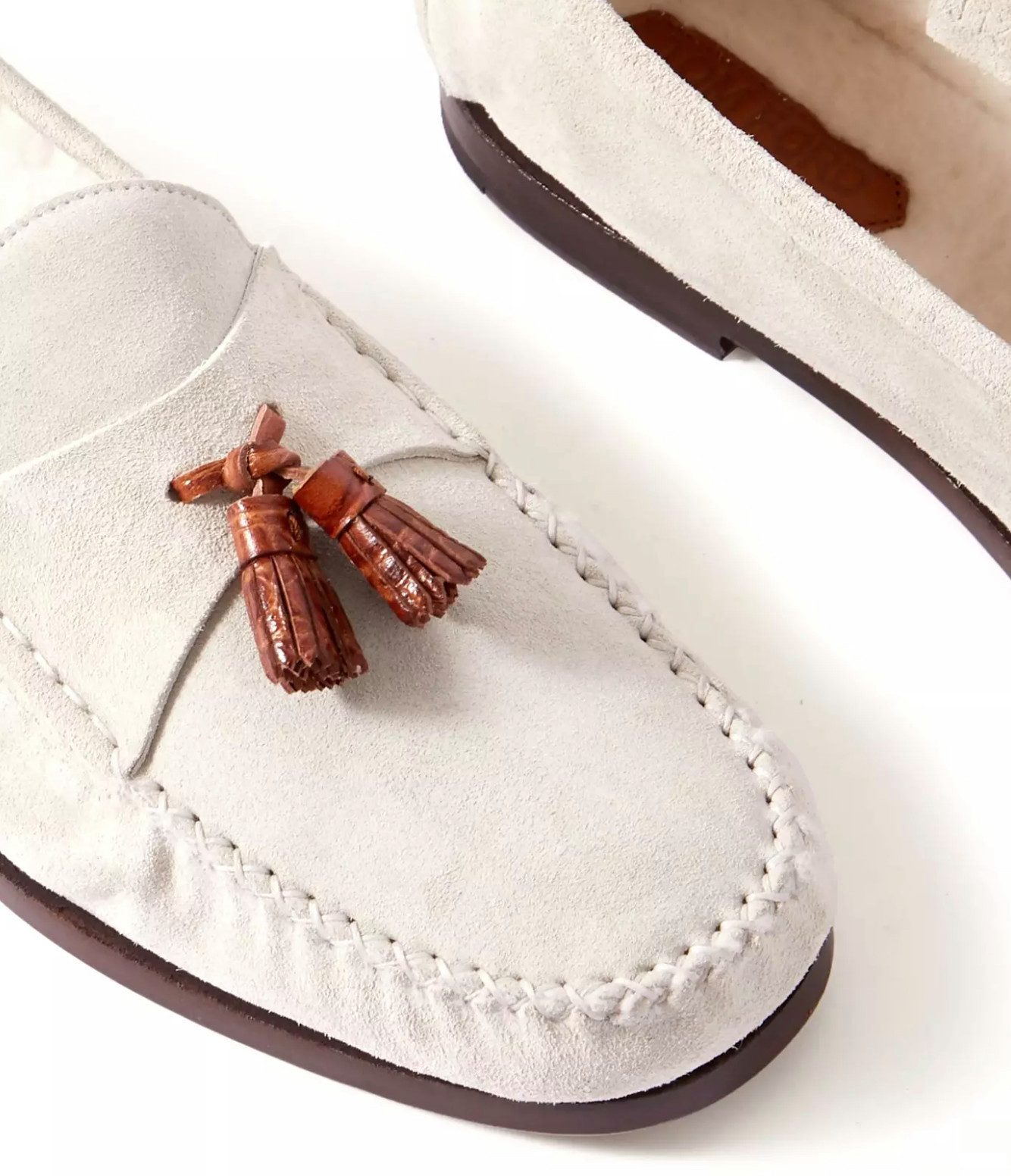 Tom Ford Berwick Schuhe Lammfell Tasselled Suede Mokassins Loafer Aus geschmeidigem Kalbsleder in edlem Wildleder-Finish