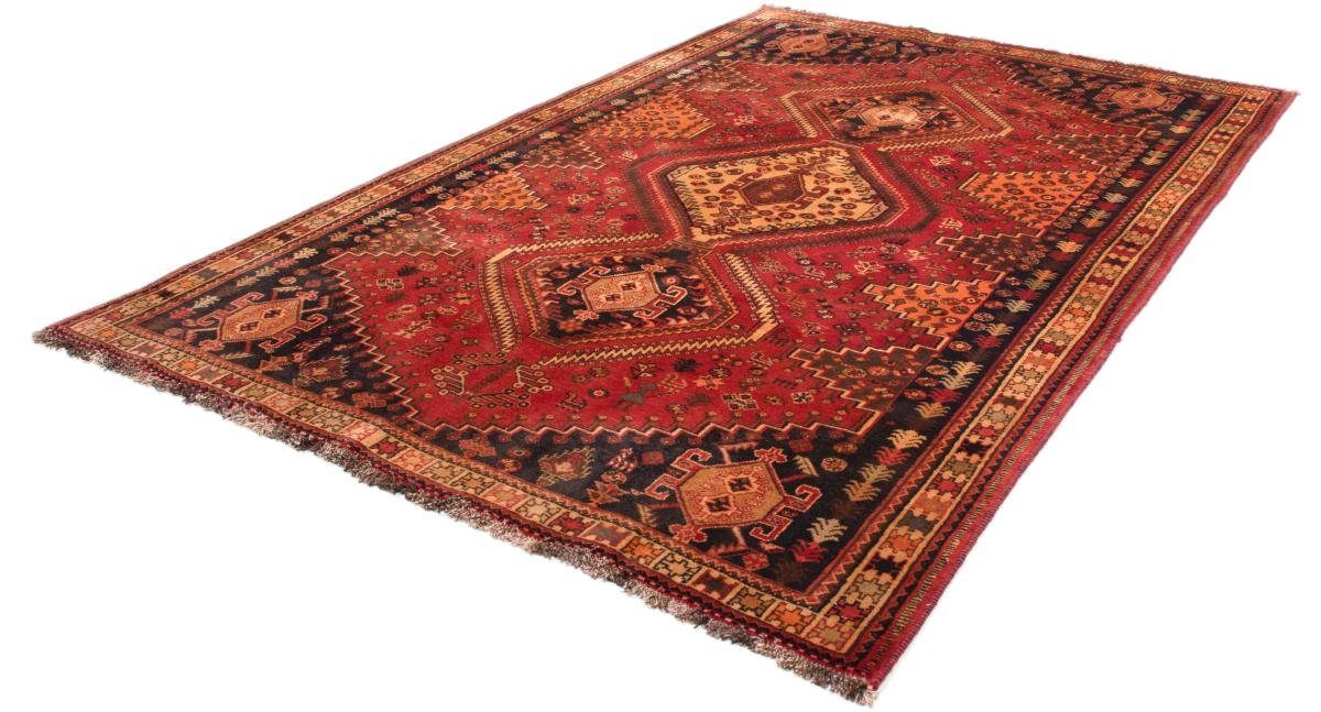 Orientteppich Shiraz 187x291 Handgeknüpfter Orientteppich / mm Nain rechteckig, 10 Höhe: Perserteppich, Trading