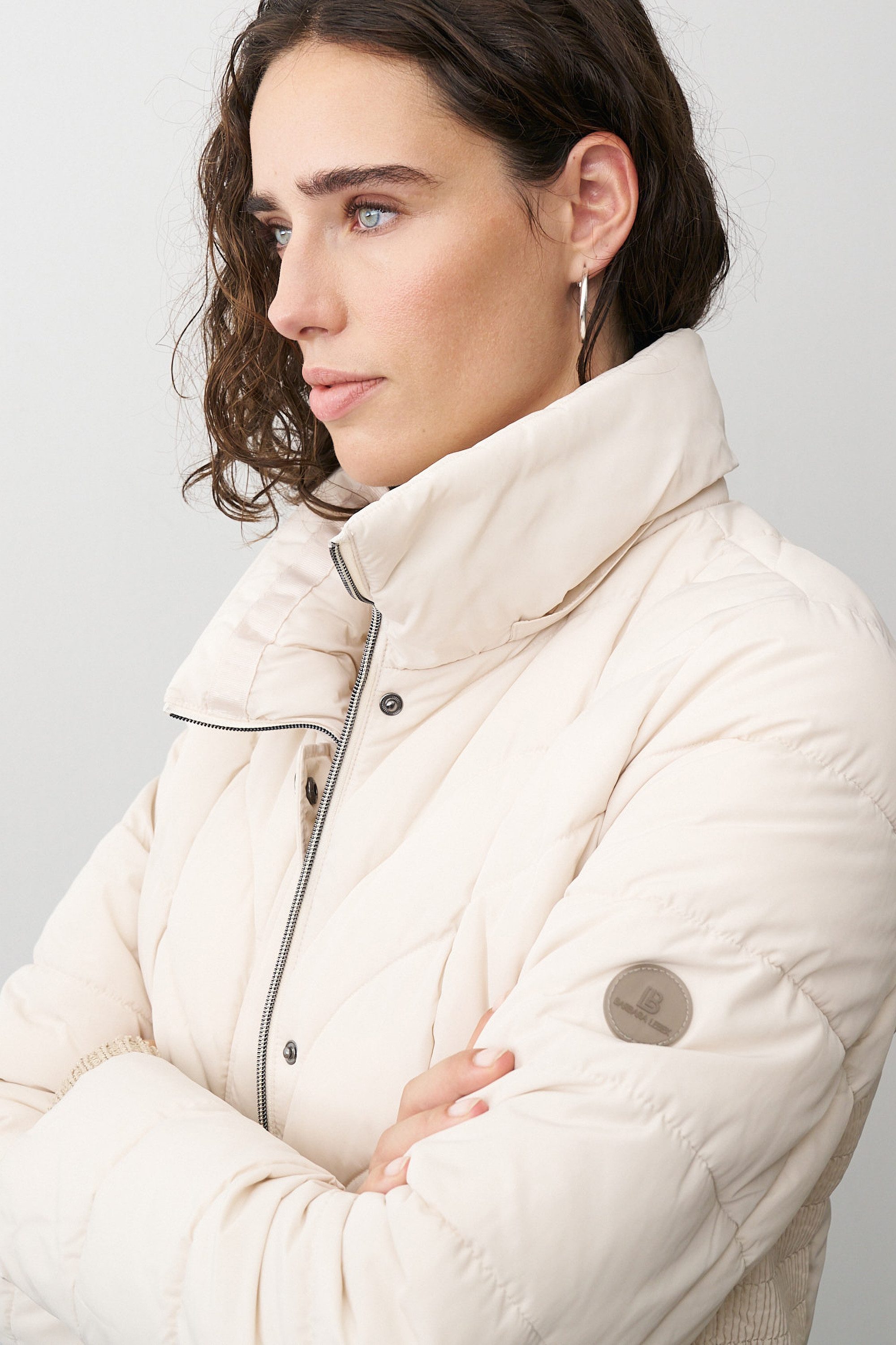 Barbara Lebek Steppjacke wattierte Damenjacke, Herbstjacke oder Langjacke – Bild 4 von 5