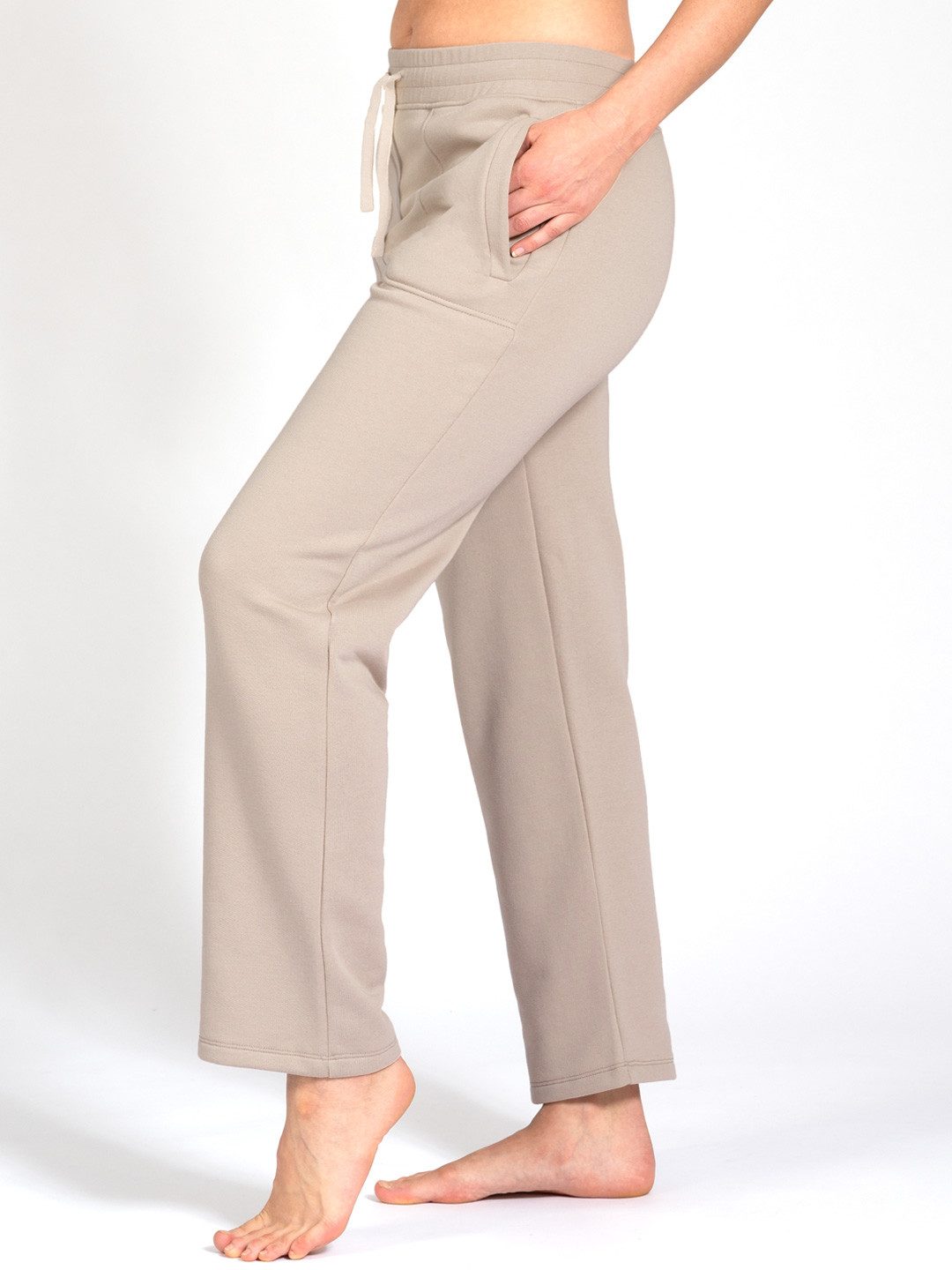 Magadi Yogahose Elena aus Sweat-Stoff, mit günstig online kaufen