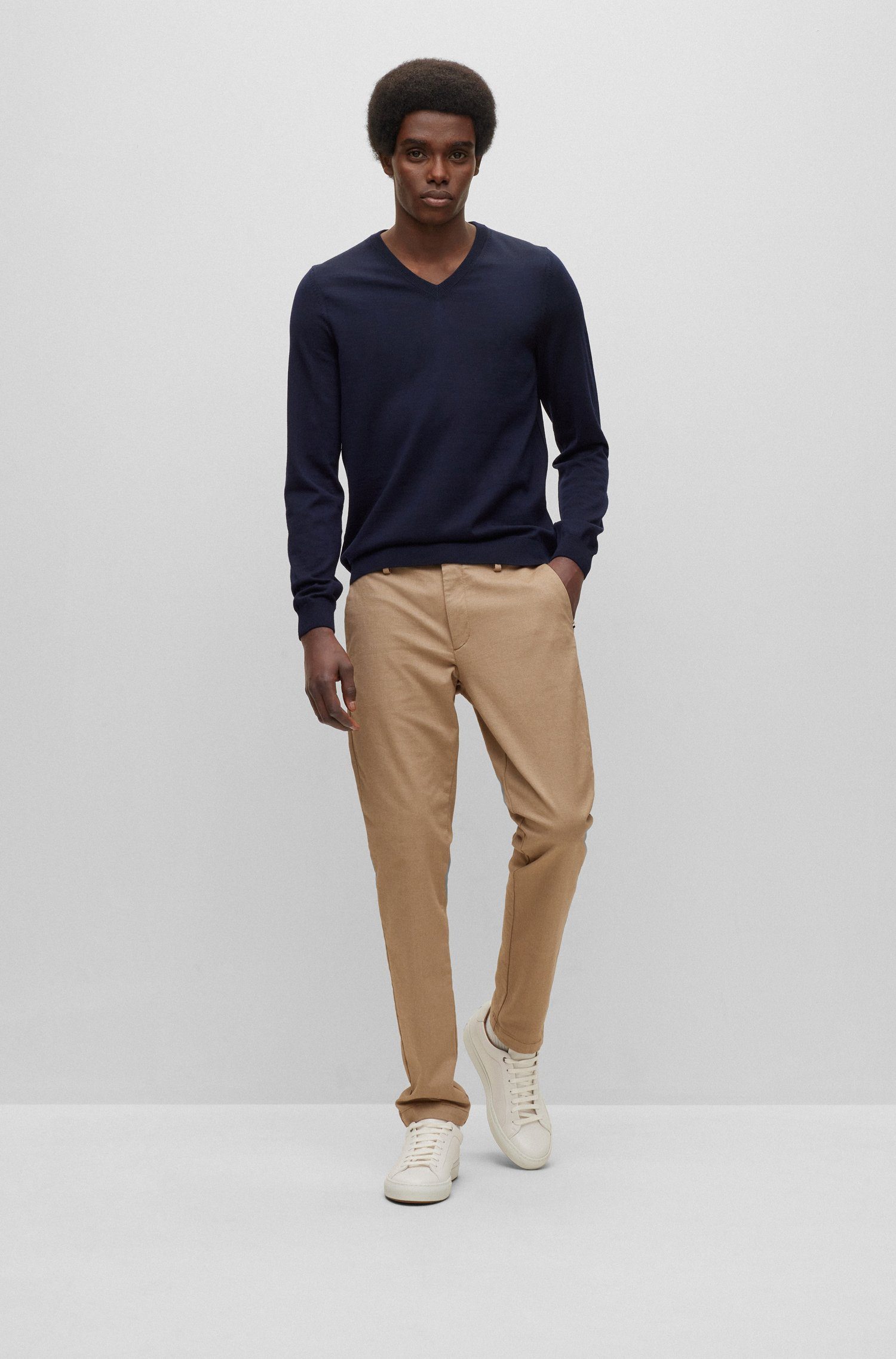 BOSS Strickpullover Melba-P (1-tlg) günstig online kaufen