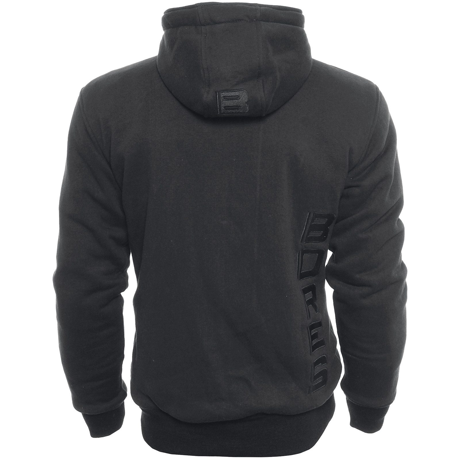Bores Motorradjacke Bores Safety 3 Baumwoll-Hoodie schwarz atmungsaktiv günstig online kaufen