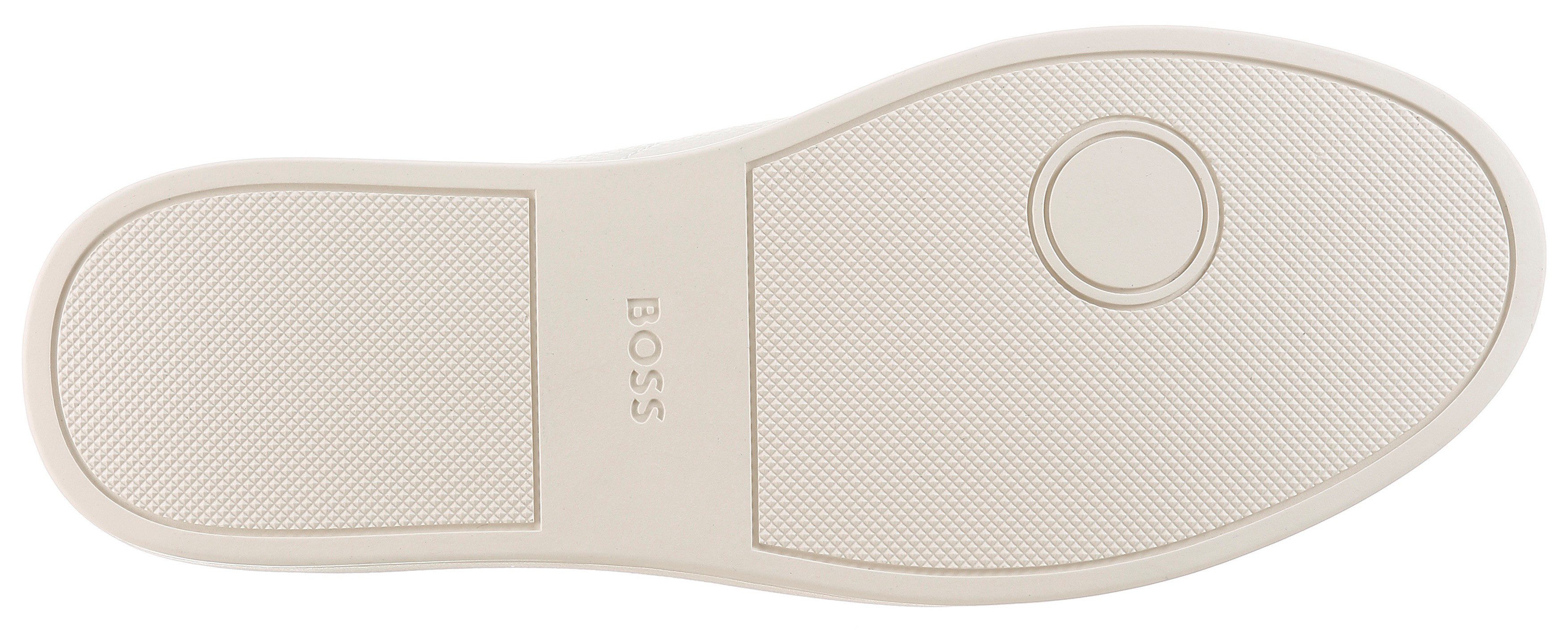 BOSS Kieran_Tenn Sneaker Retro Sneaker, Halbschuh, Schnürschuh mit Logoemblem