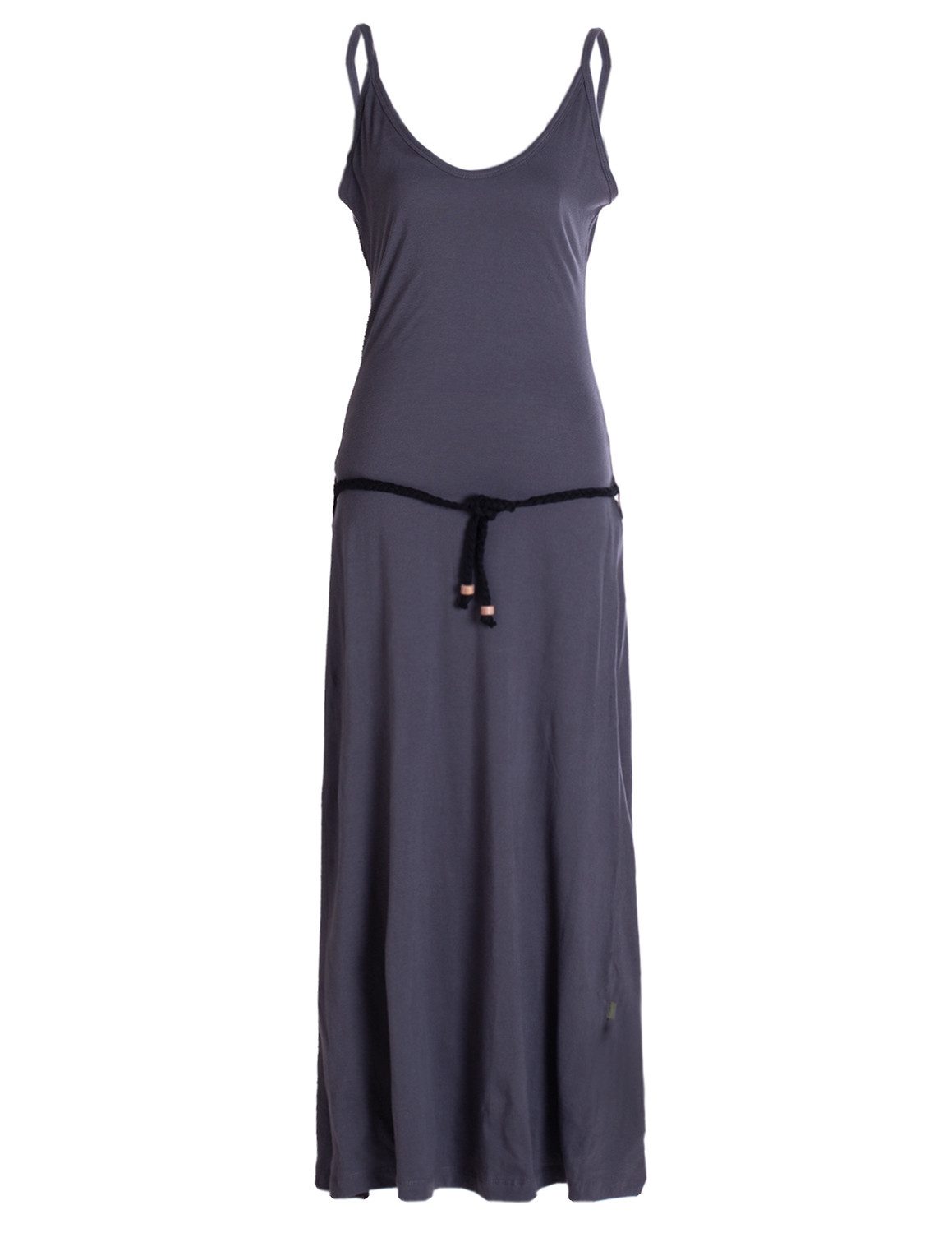 Vishes Sommerkleid Langes Einfaches Damen Träger Sommer-Kleid,Ökologisch nachhaltig Ethno, Goa, Hippie Style