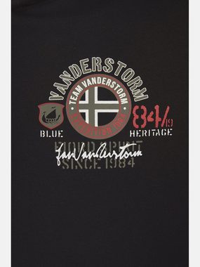 Jan Vanderstorm T-Shirt FREYVID mit komfortablen Saumschlitzen