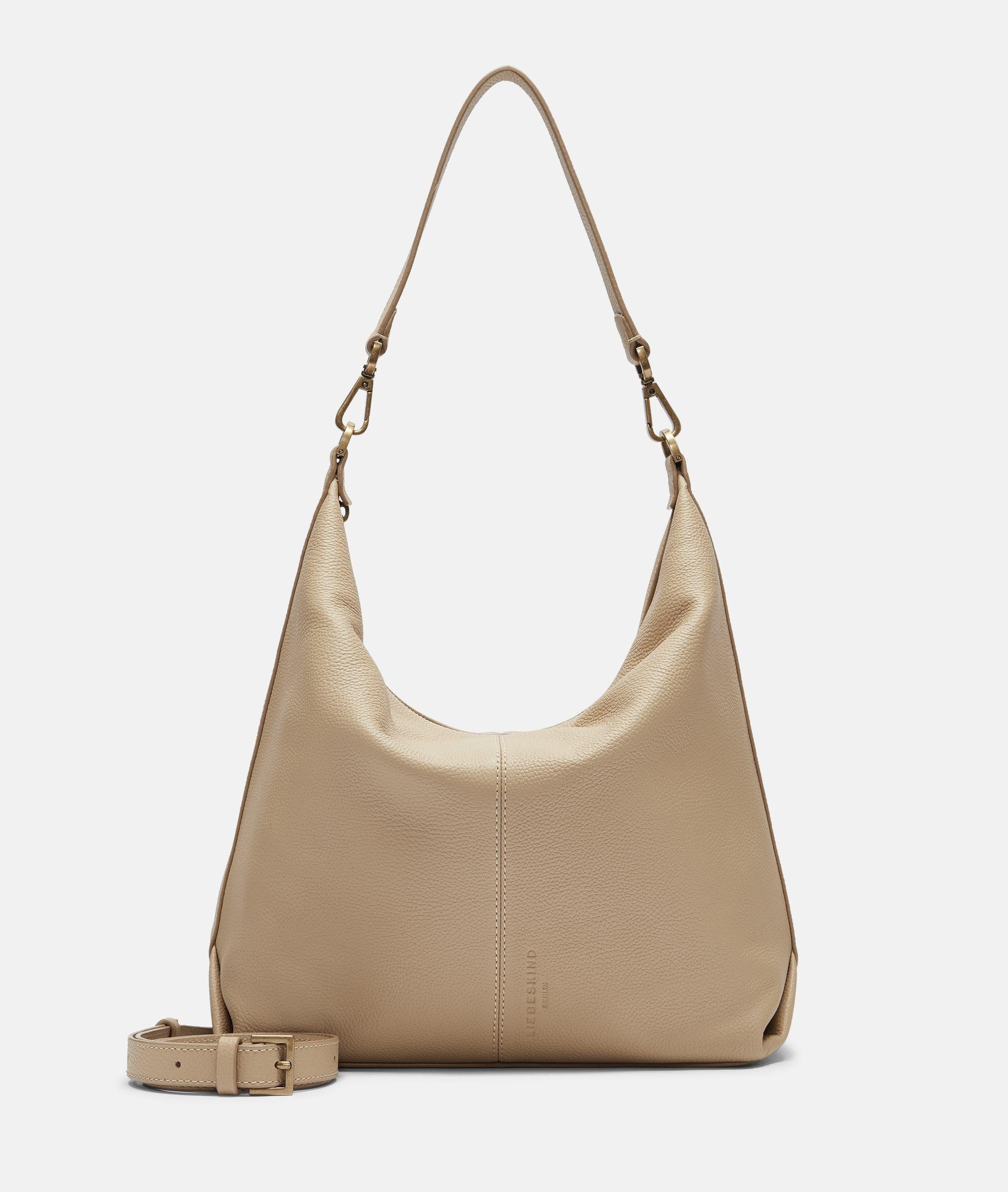 Liebeskind Berlin Schultertasche Hobo, Geräumige Schultertasche aus Leder