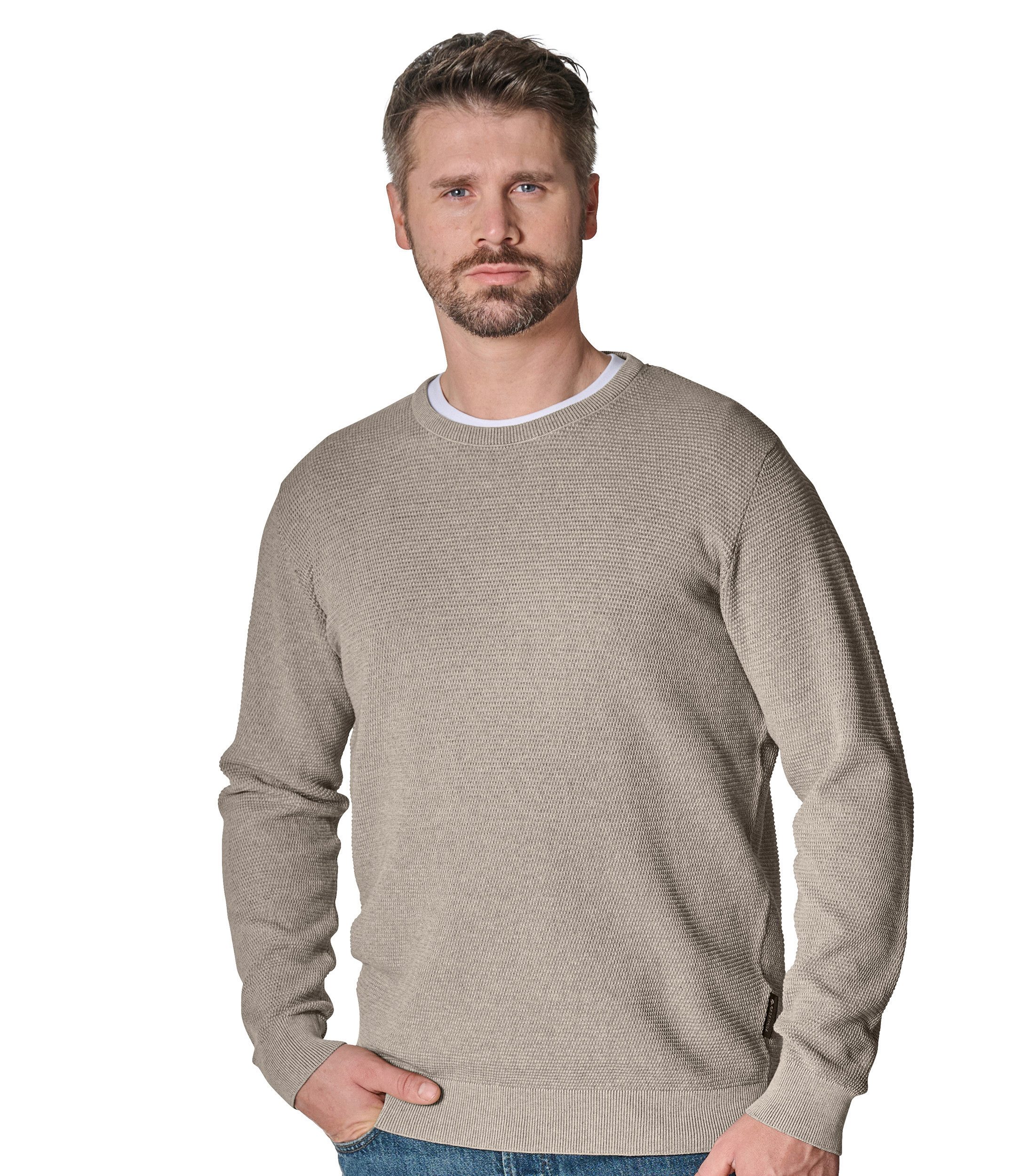 CASAMODA Strickpullover CASAMODA Pullover uni günstig online kaufen