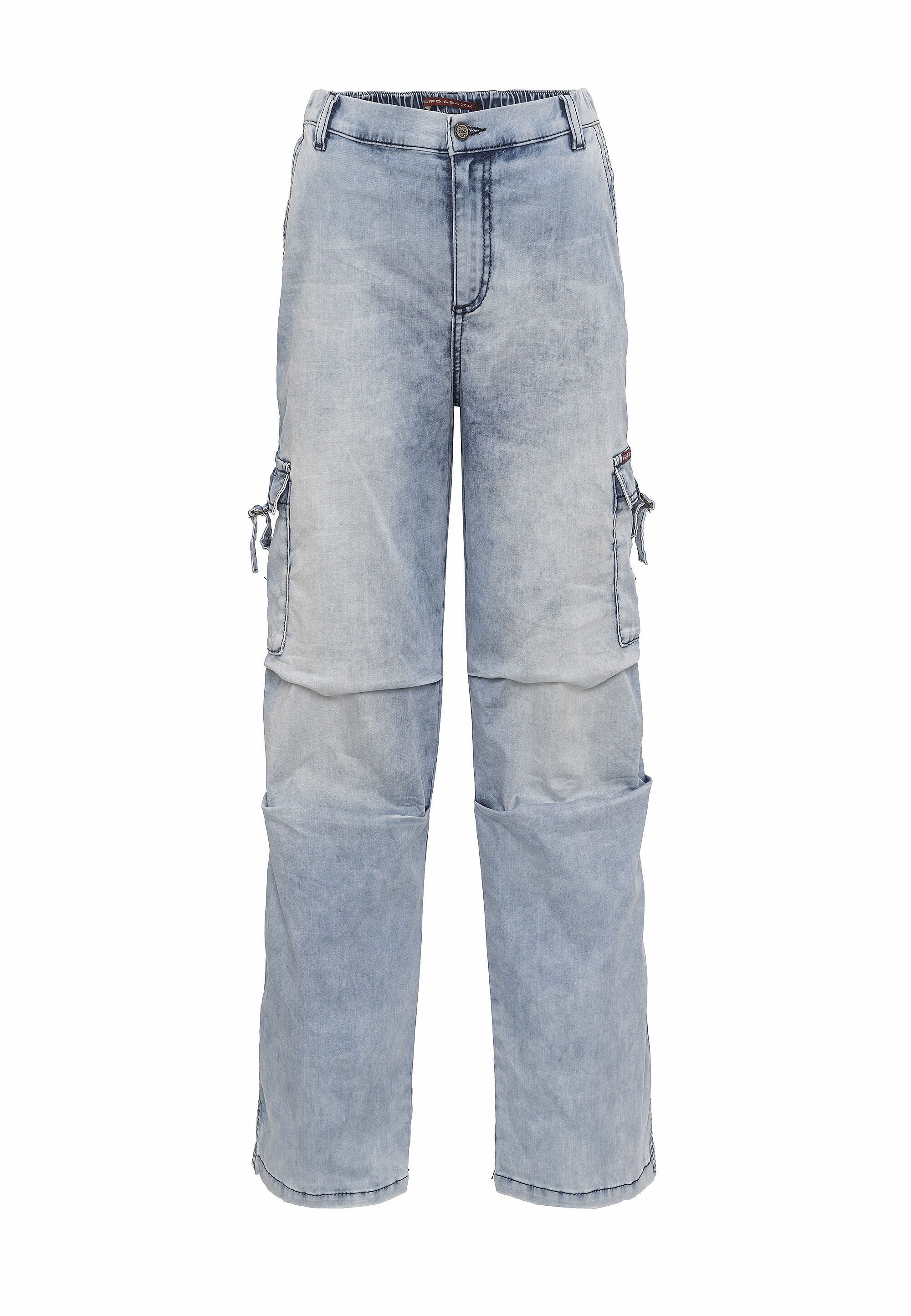 Cipo & Baxx Loose-fit-Jeans WD544 locker geschnitten