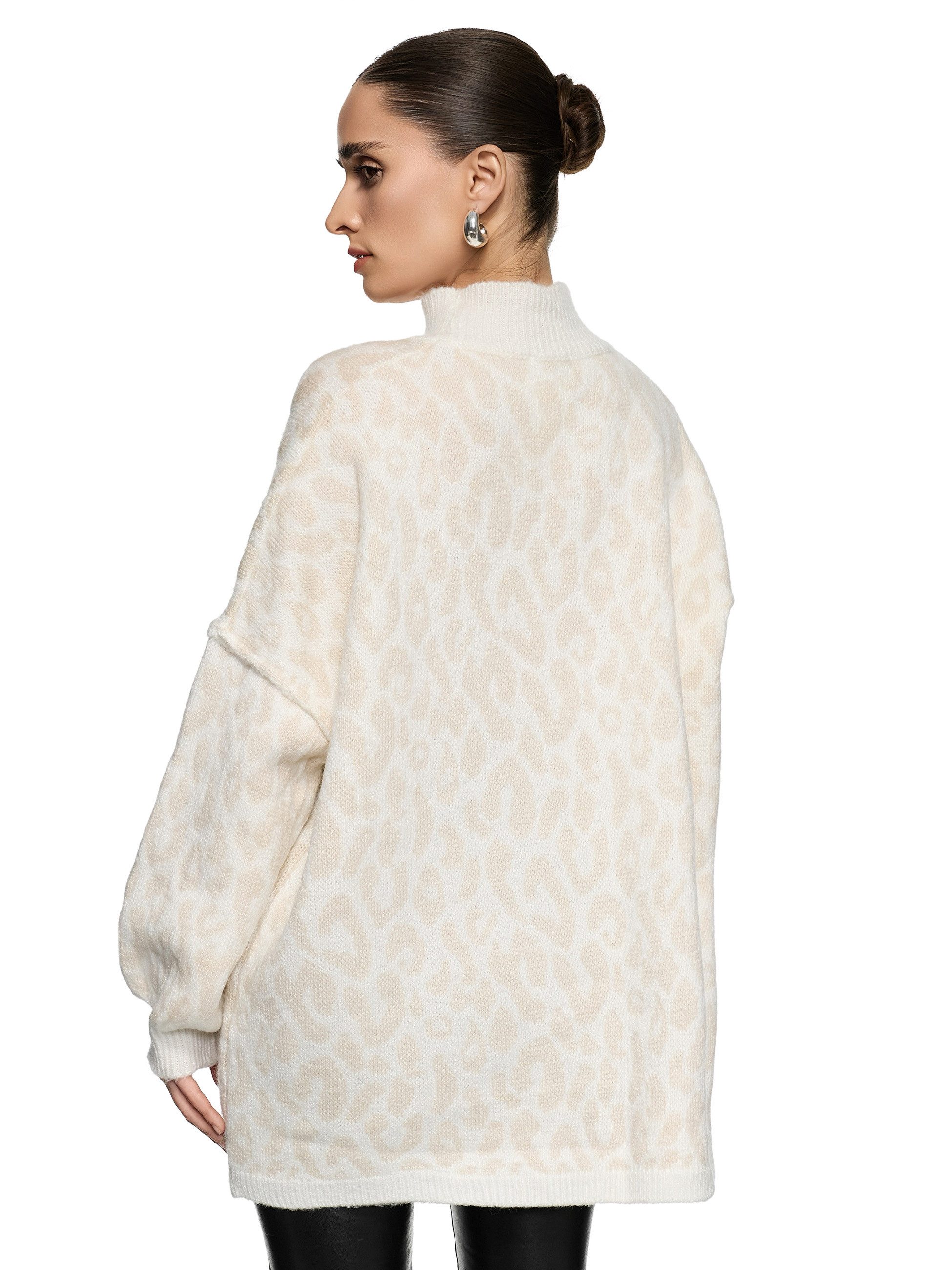 Worldclassca Longpullover WORLDCLASSCA Damen Oversize Strickpulllover Lang günstig online kaufen