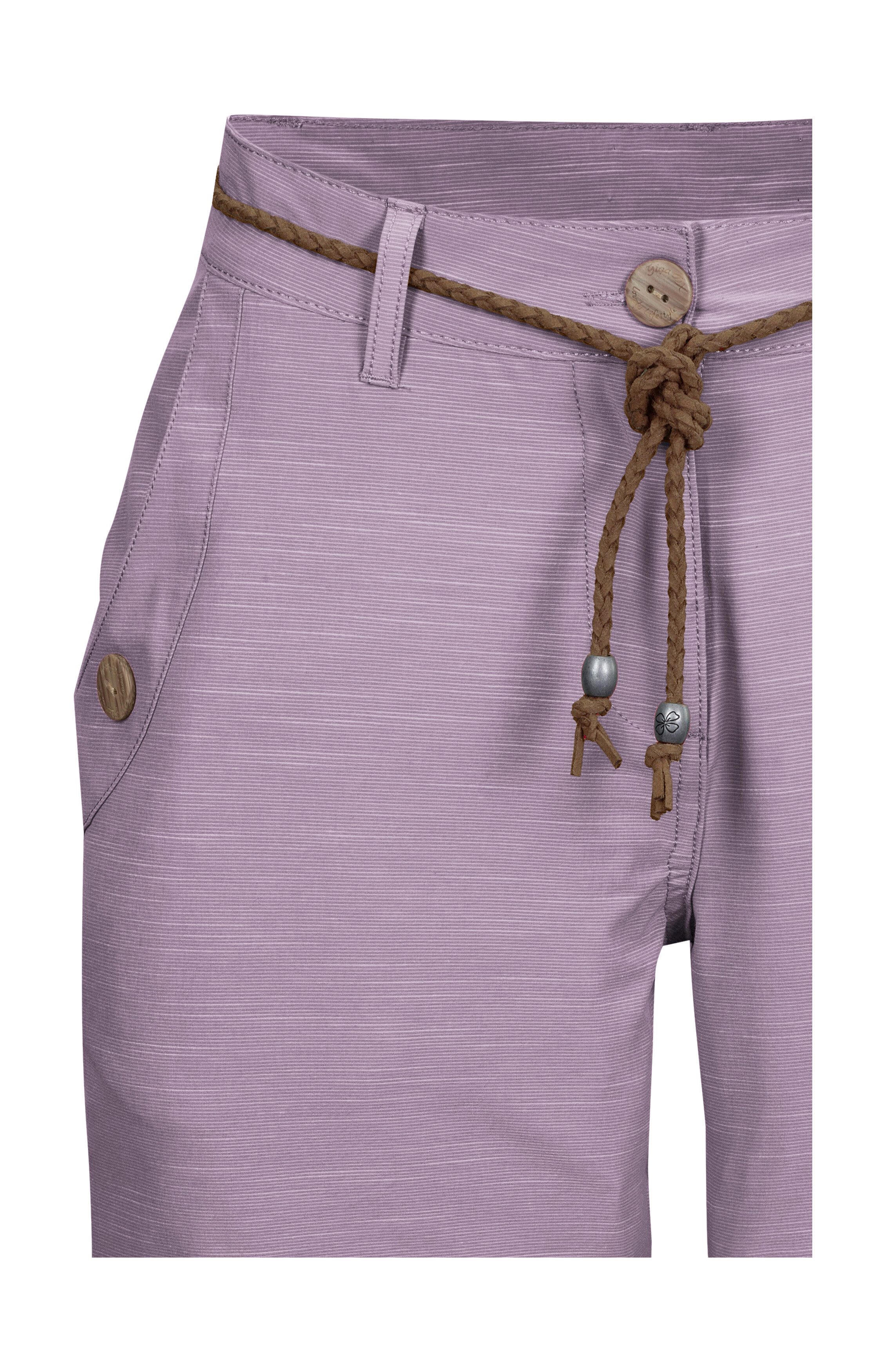 G.I.G.A. DX by killtec Shorts GS 89 WMN SHRTS Schnelltrocknende Damen Shorts mit Comfort-Stretch und Kordelgürtel