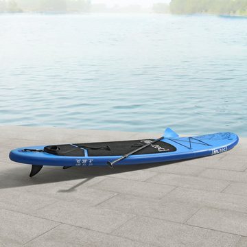in.tec SUP-Board, »Benguela« Stand Up Paddle Board Aufblasbar SUP 305cm Surfboard Blau