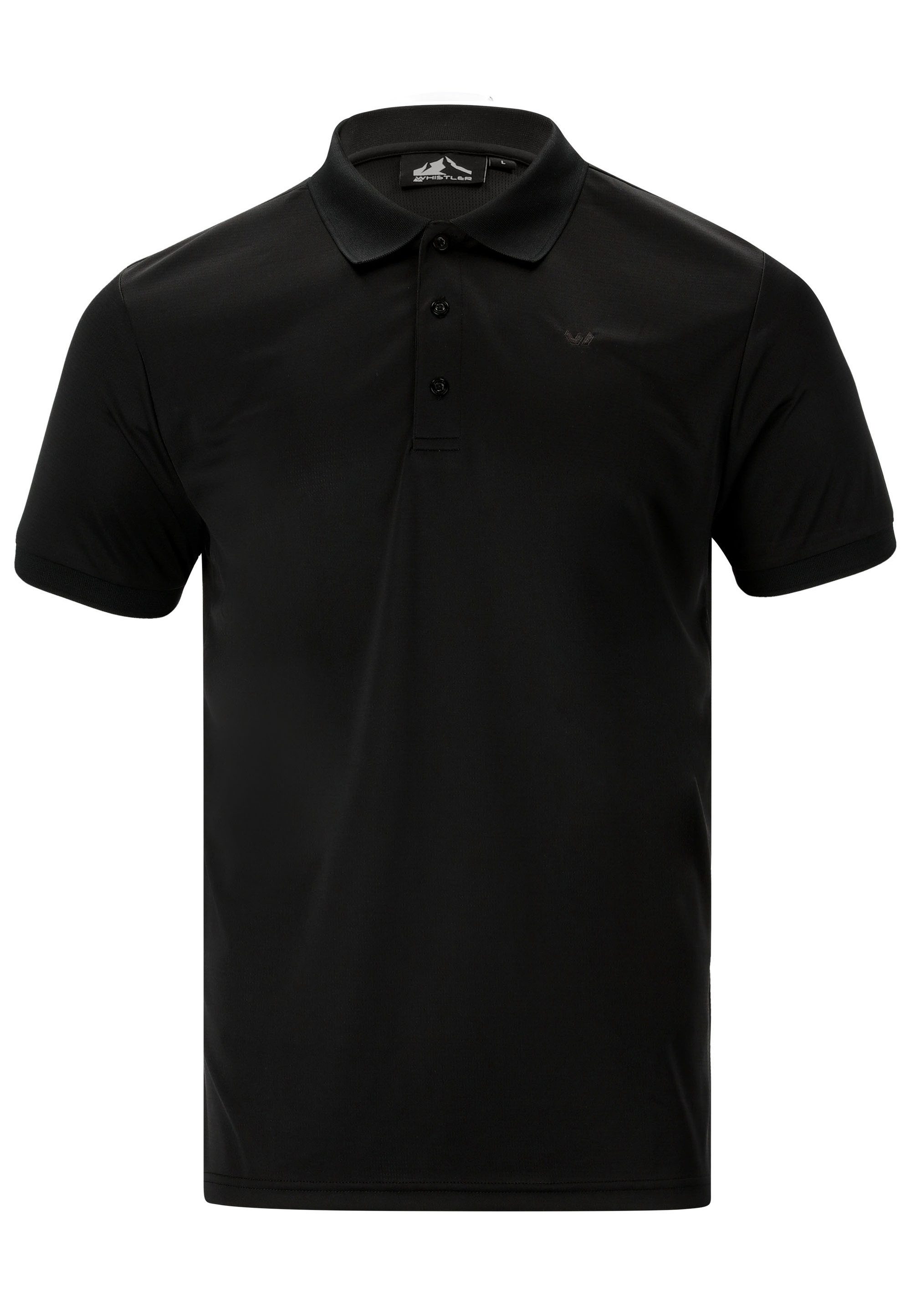 WHISTLER Langarm-Poloshirt Felox aus schnell-trocknendem Material
