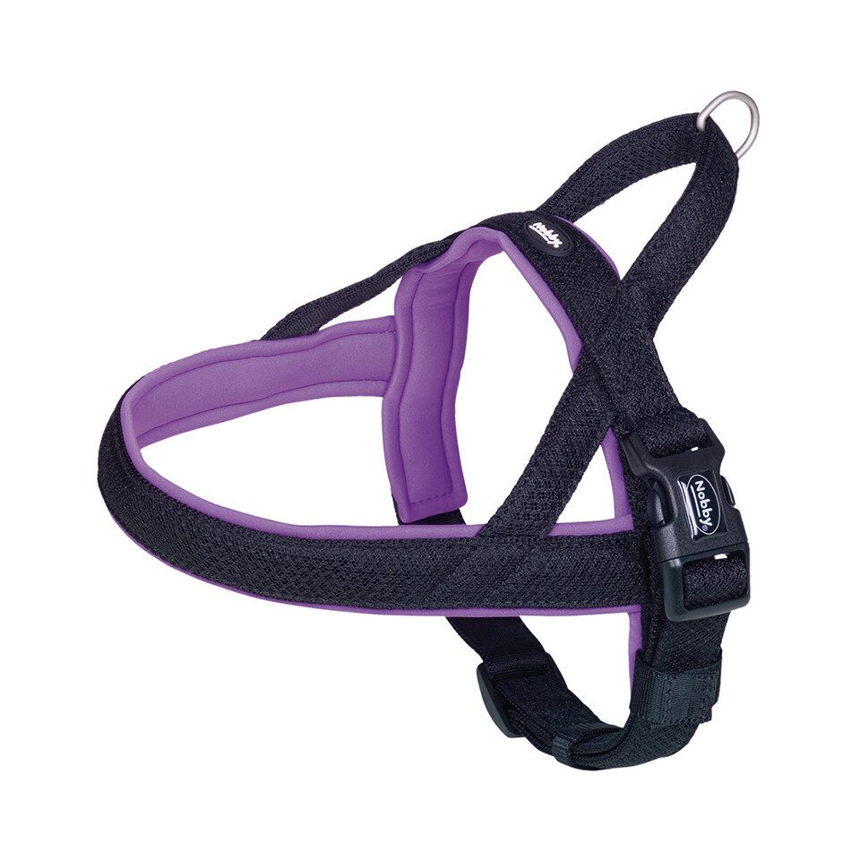 Nobby Hunde-Geschirr Norweger Geschirr Mesh Preno lila
