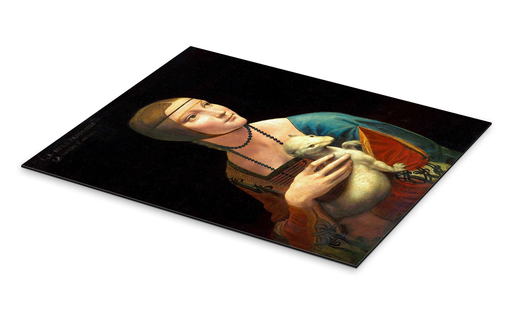 Posterlounge Poster Leonardo da Vinci, Dame günstig online kaufen