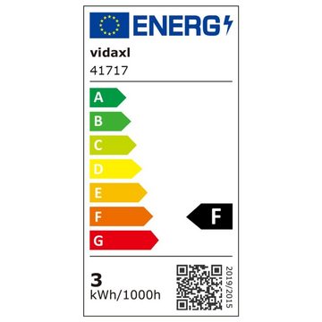 vidaXL Außen-Wandleuchte LED-Wandeinbauleuchten für Treppen 6 Stk. 44x111x56 mm