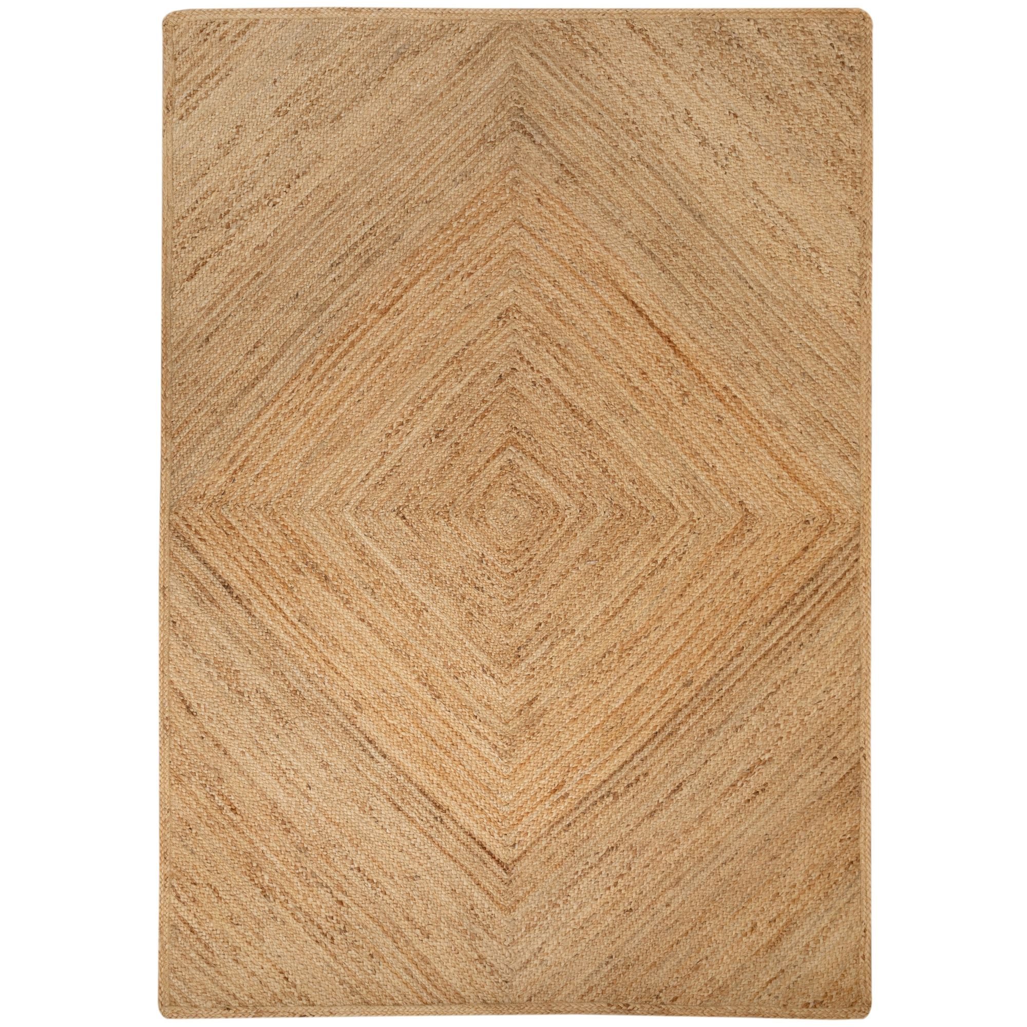 Steffensmeier Teppich Goa - Raute, Rechteckig, Jute günstig online kaufen