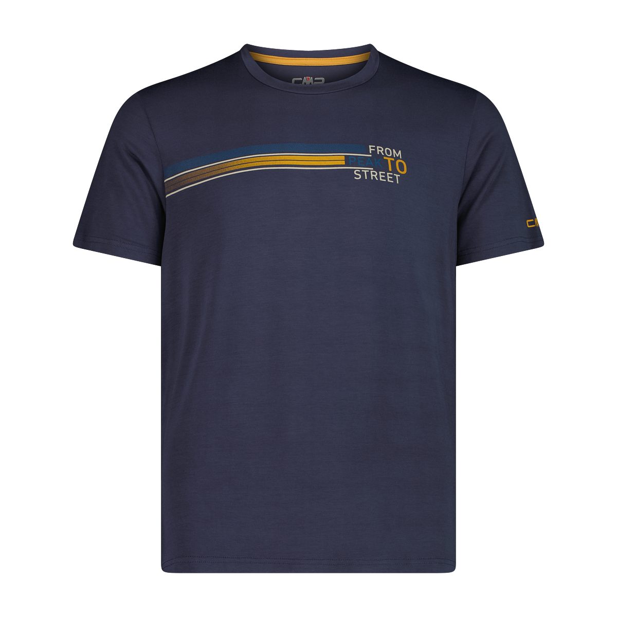 CMP T-Shirt T-Shirt aus Bambus-Jersey blau