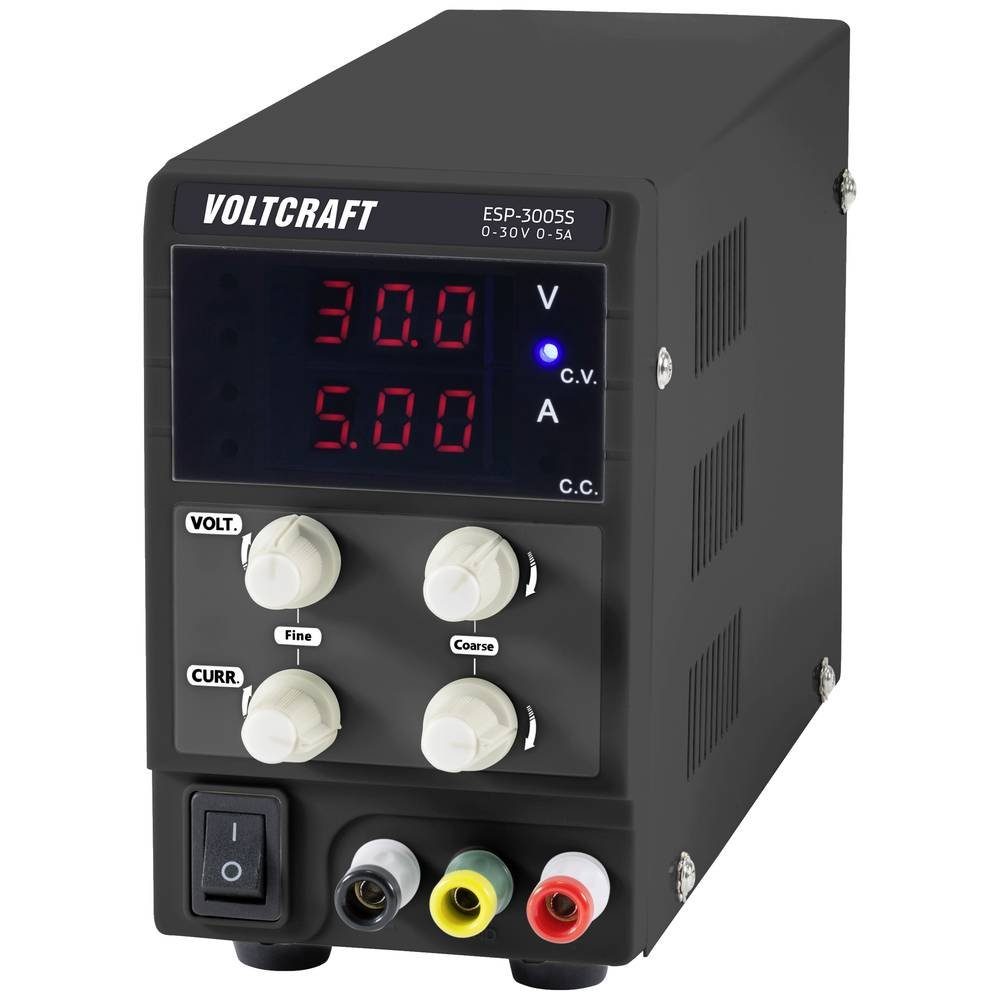 Labornetzteil 0–30 V / 0–10 A – Programmierbar, Mit LED-Anzeige, Lüfter, Überlastschutz, Für Elektronik-Werkstatt & Alterungstests