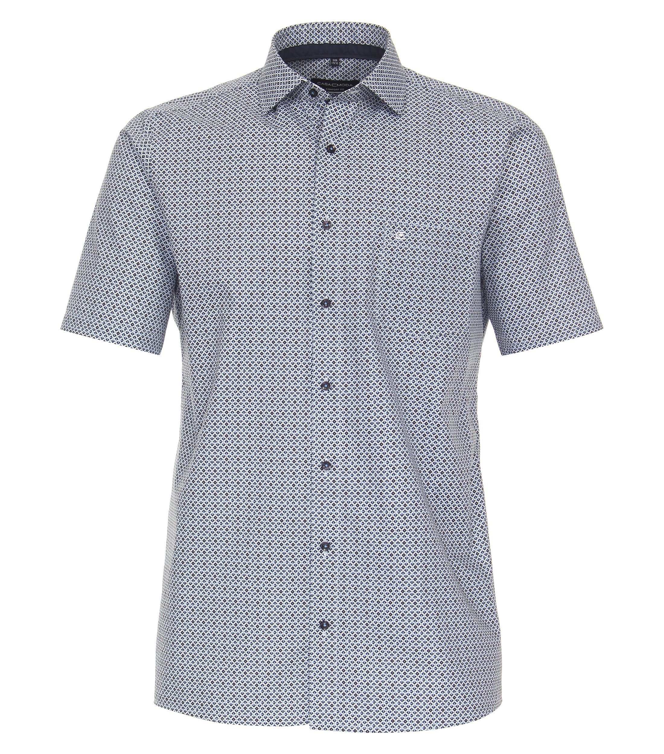 CASAMODA Businesshemd CASAMODA Businesshemd Kurzarm Print günstig online kaufen