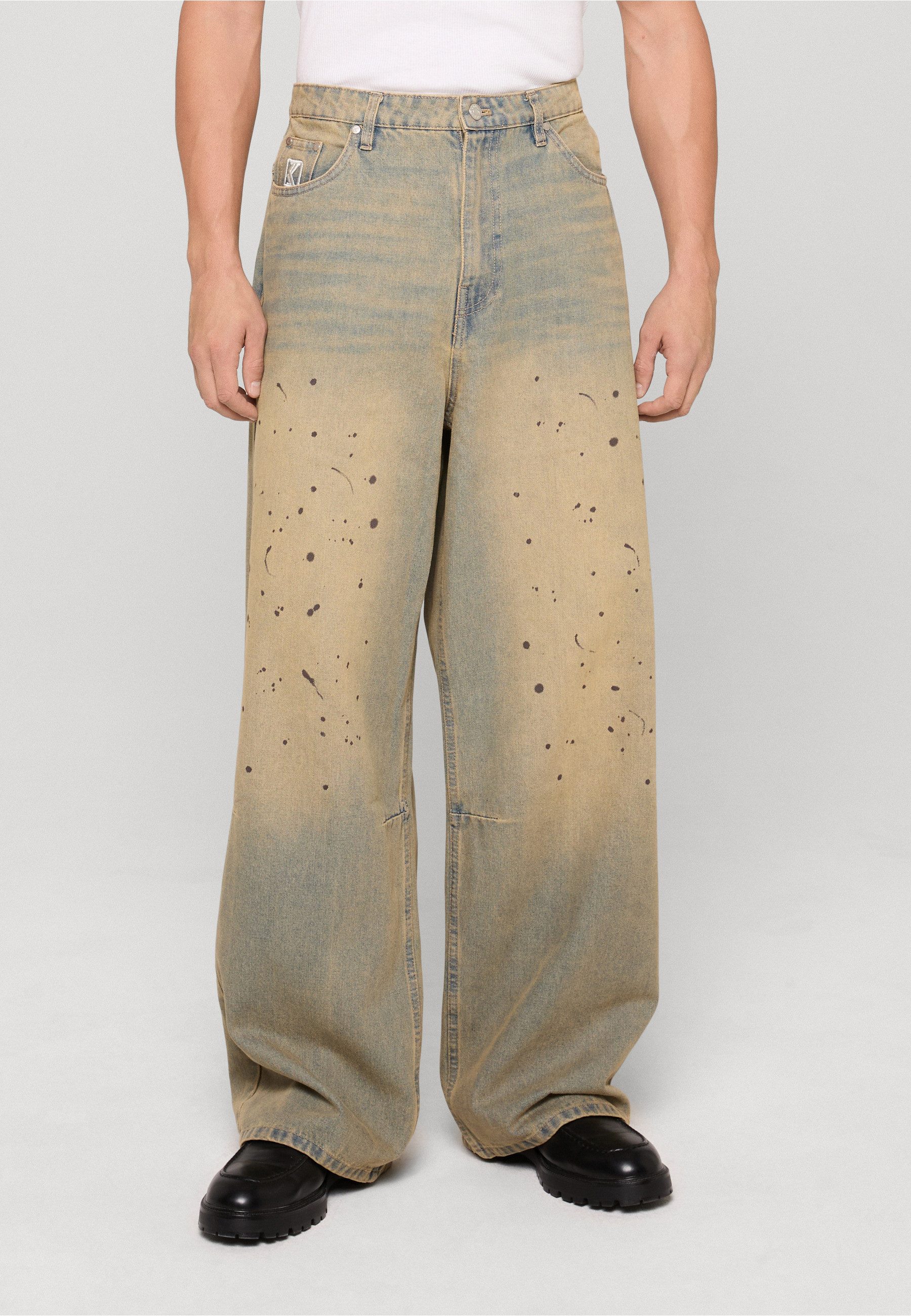 Karl Kani Bequeme Jeans Karl Kani OG K Washed Relaxed Baggy Jeans