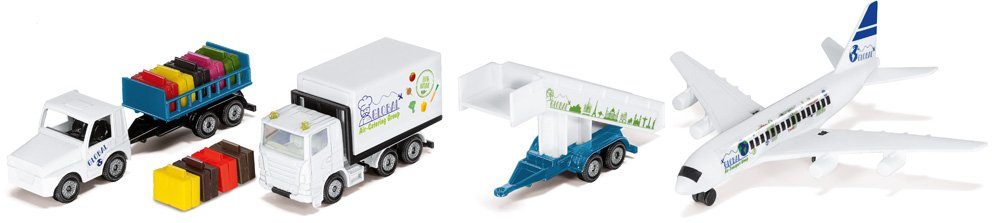 Siku Spielzeug-Flugzeug SIKU Super, Flughafen (6312), (Set, 6-tlg) günstig online kaufen