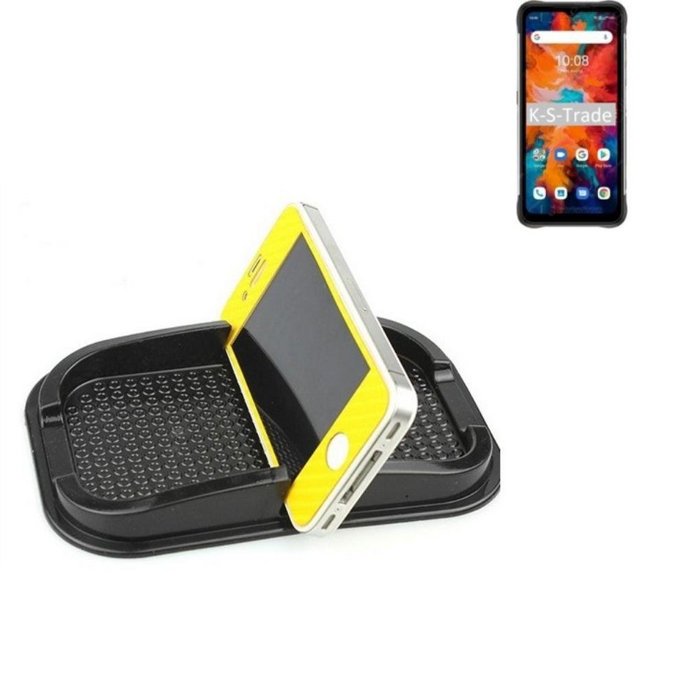 K-S-Trade für UMIDIGI Bison X10 Pro Smartphone-Halterung, (Auto Anti Rutsch  Matte Smartphone-Halter Haft Pad Armaturenbrett)