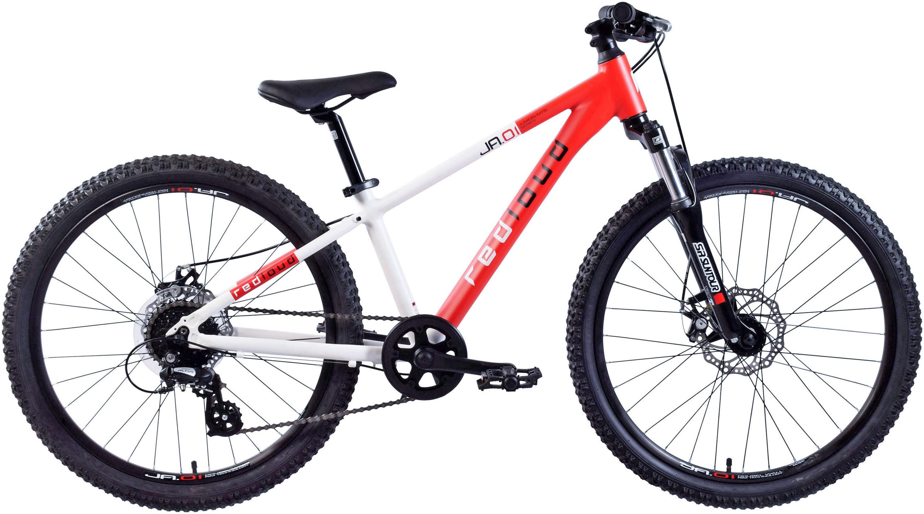 REDLOUD Jugendfahrrad JA.01, 8 Gang Shimano Altus Schaltwerk, Kettenschaltung