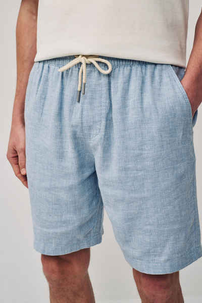 Next Shorts Shorts aus Baumwolle und Leinen (1-tlg)