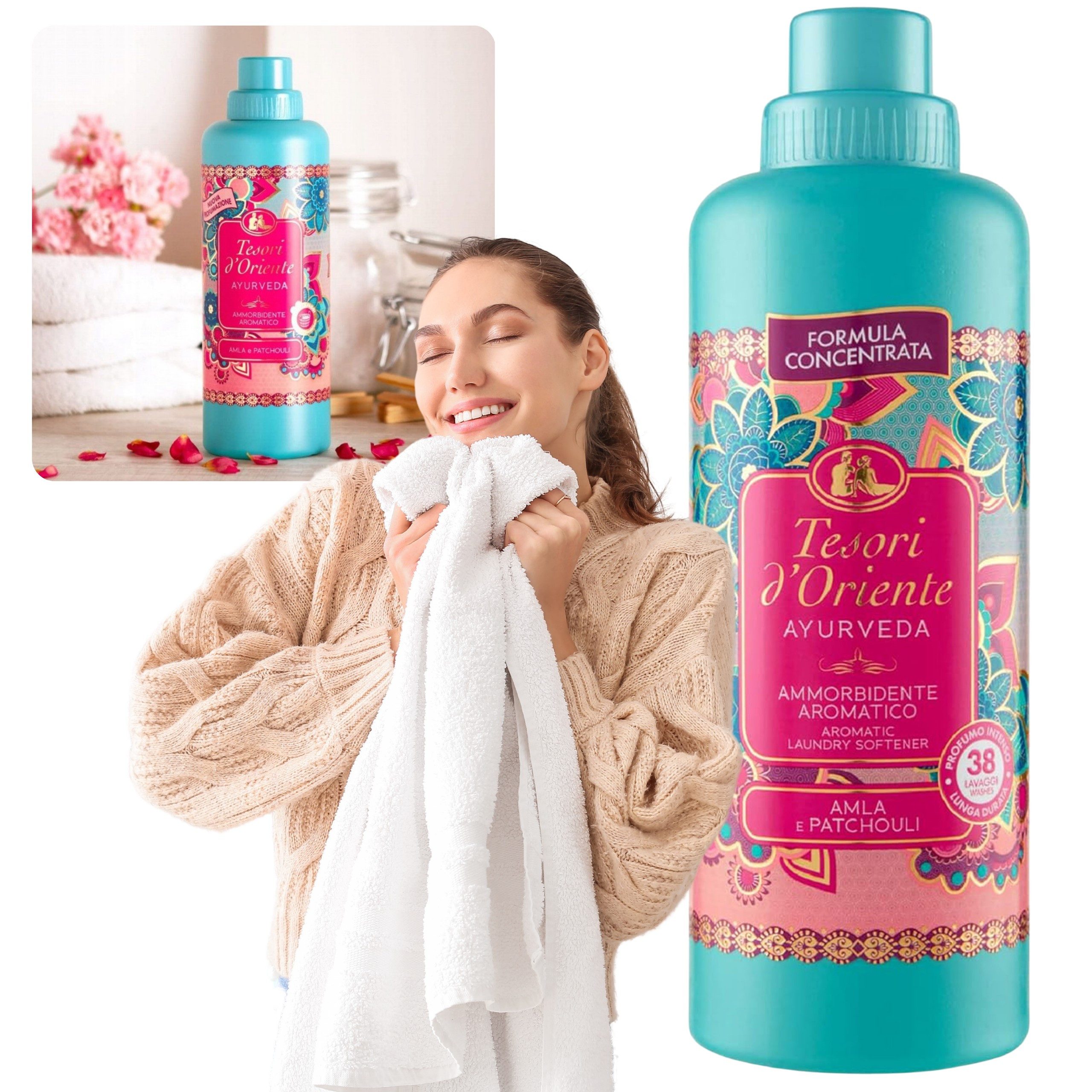 Tesori d´Oriente Tesori d'Oriente Ayurveda konzentrierter Weichspüler 760 ml Weichspüler (6-St)
