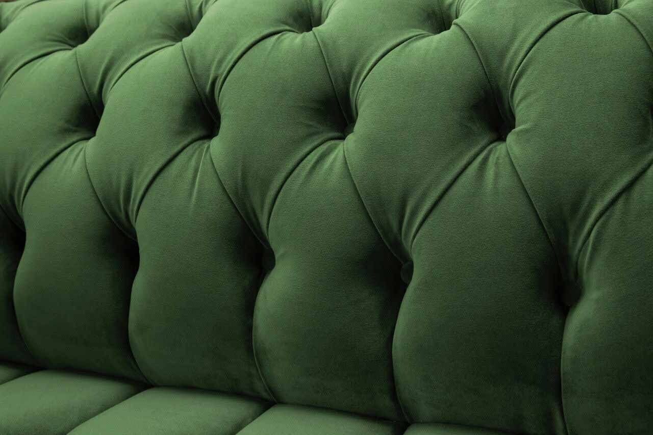 Grün, Chesterfield Sitz Sofa Couch JVmoebel Textil Sofa Made Sitzmöbel Einrichtung Büro Europe In 2