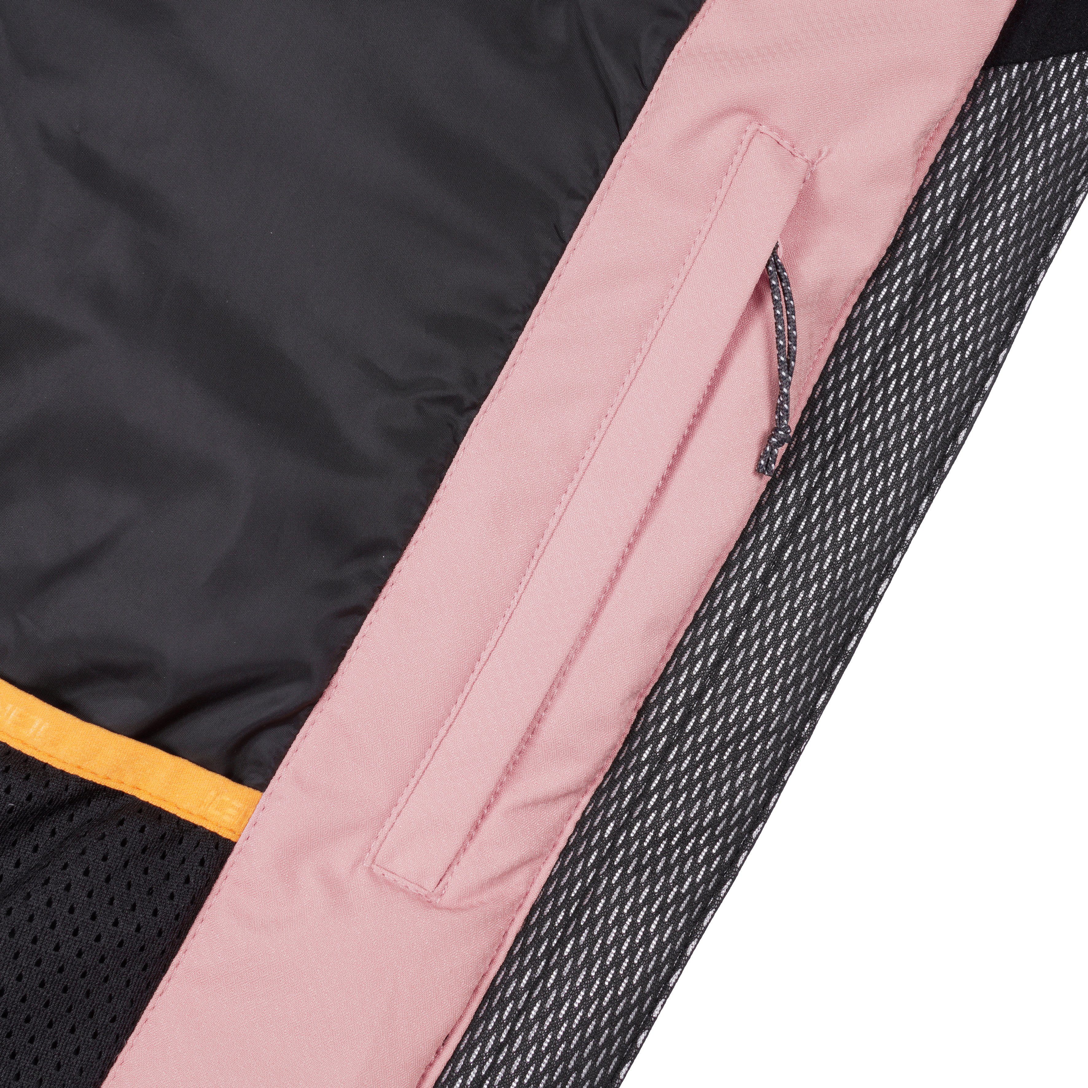 mit rosa-schwarz Reißverschluss Icepeak Skijacke