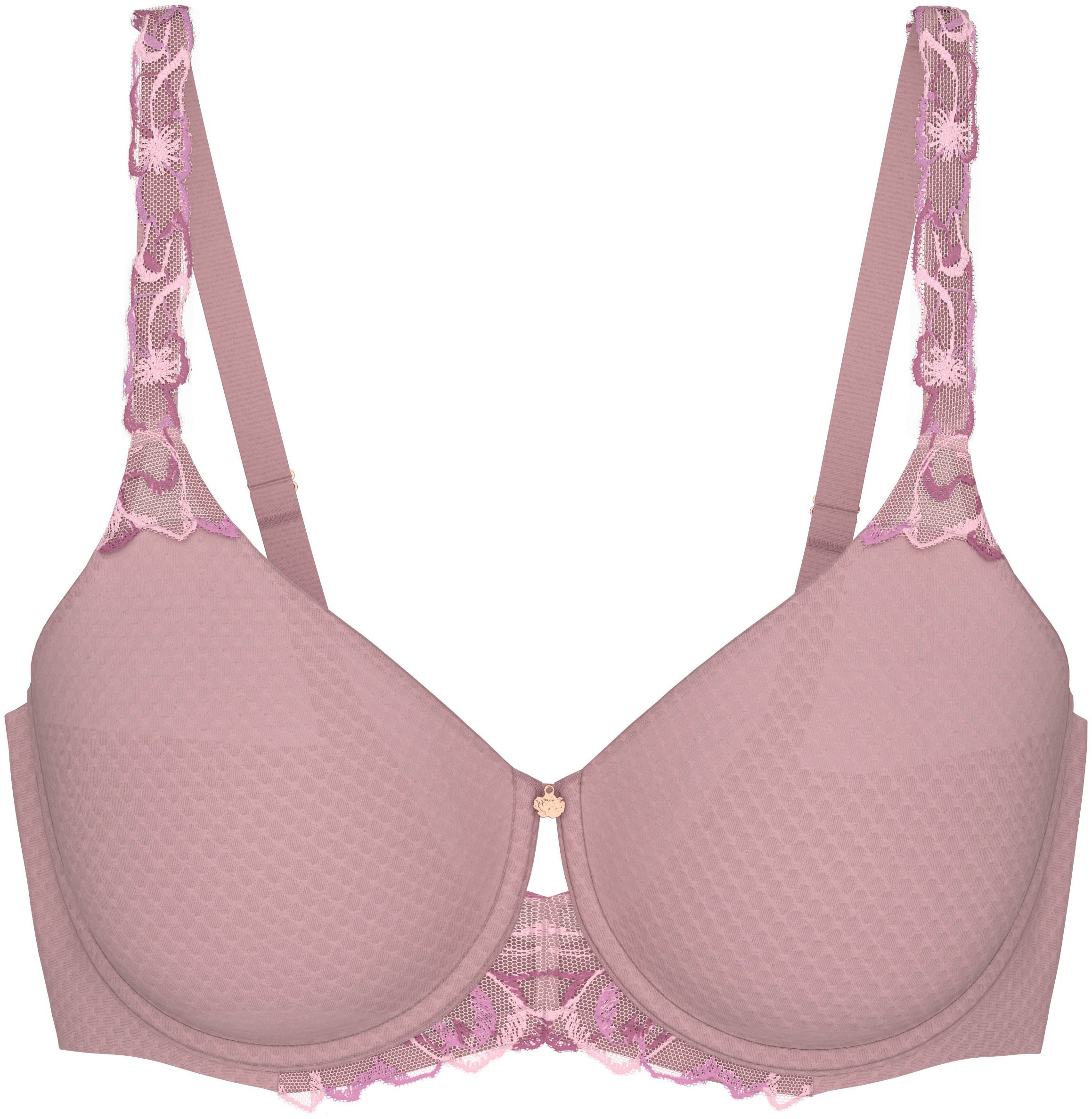 Triumph Minimizer-BH Wild Azalea Florale Spitzendetails, Satin-Jacquard, Träger verstellbar