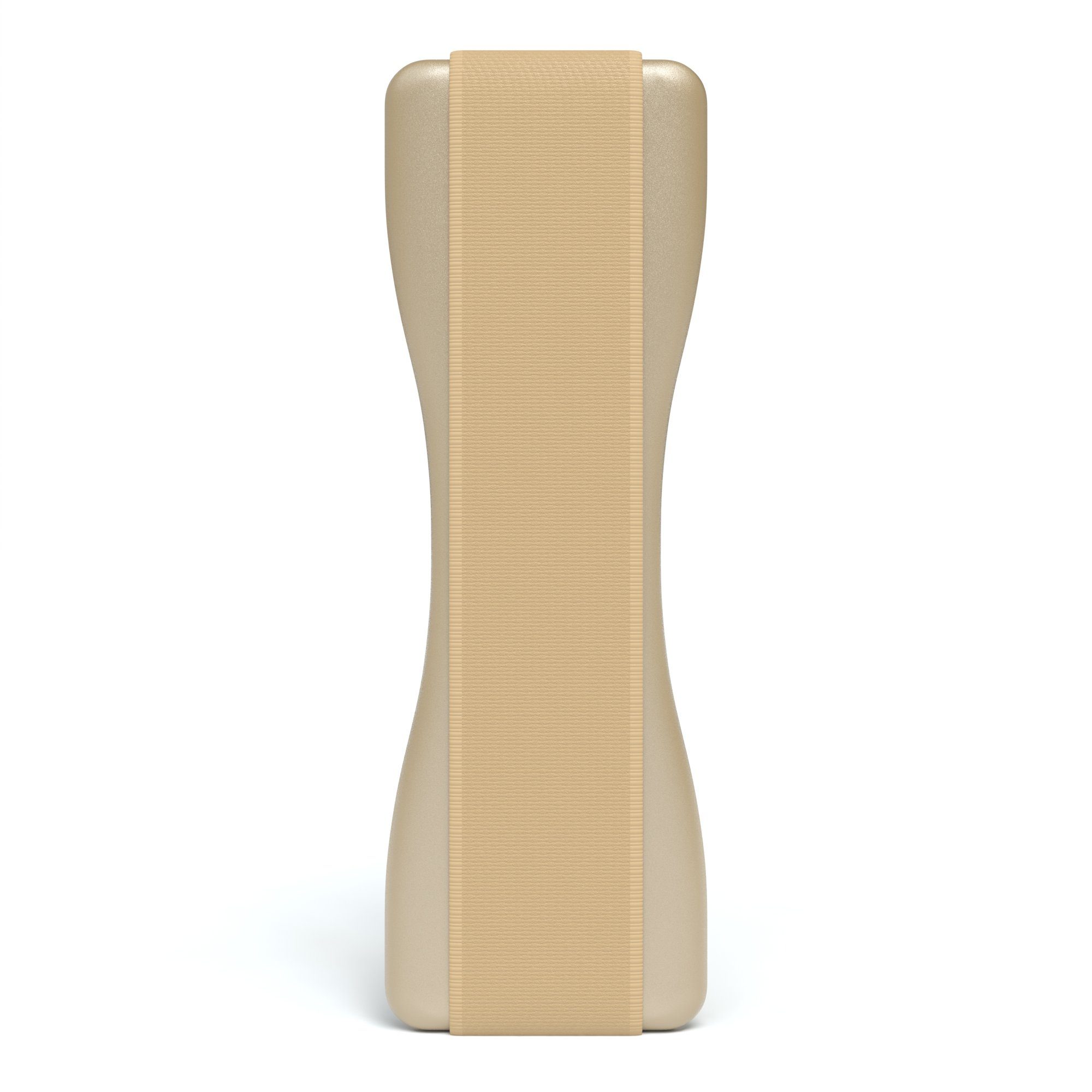 EAZY CASE Smartphone-Halterung Handy Finger Halterung mit Gummiband, (Fingerhalterung Handy Handyhalterung Handy Griff alle Modelle Gold)