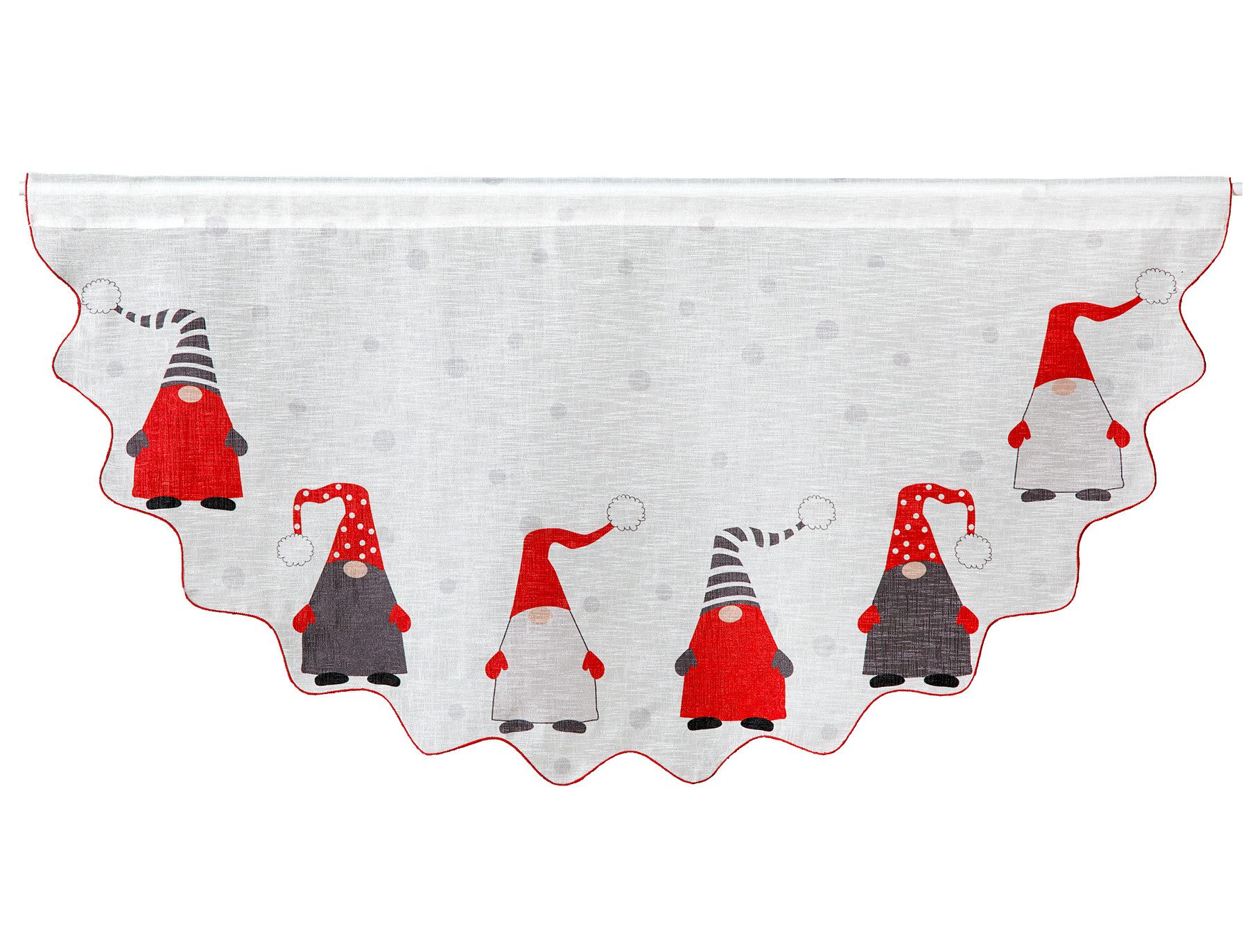 heimtexland Scheibengardine Weihnachten Fensterdeko Gardine Weihnachtsgardi günstig online kaufen