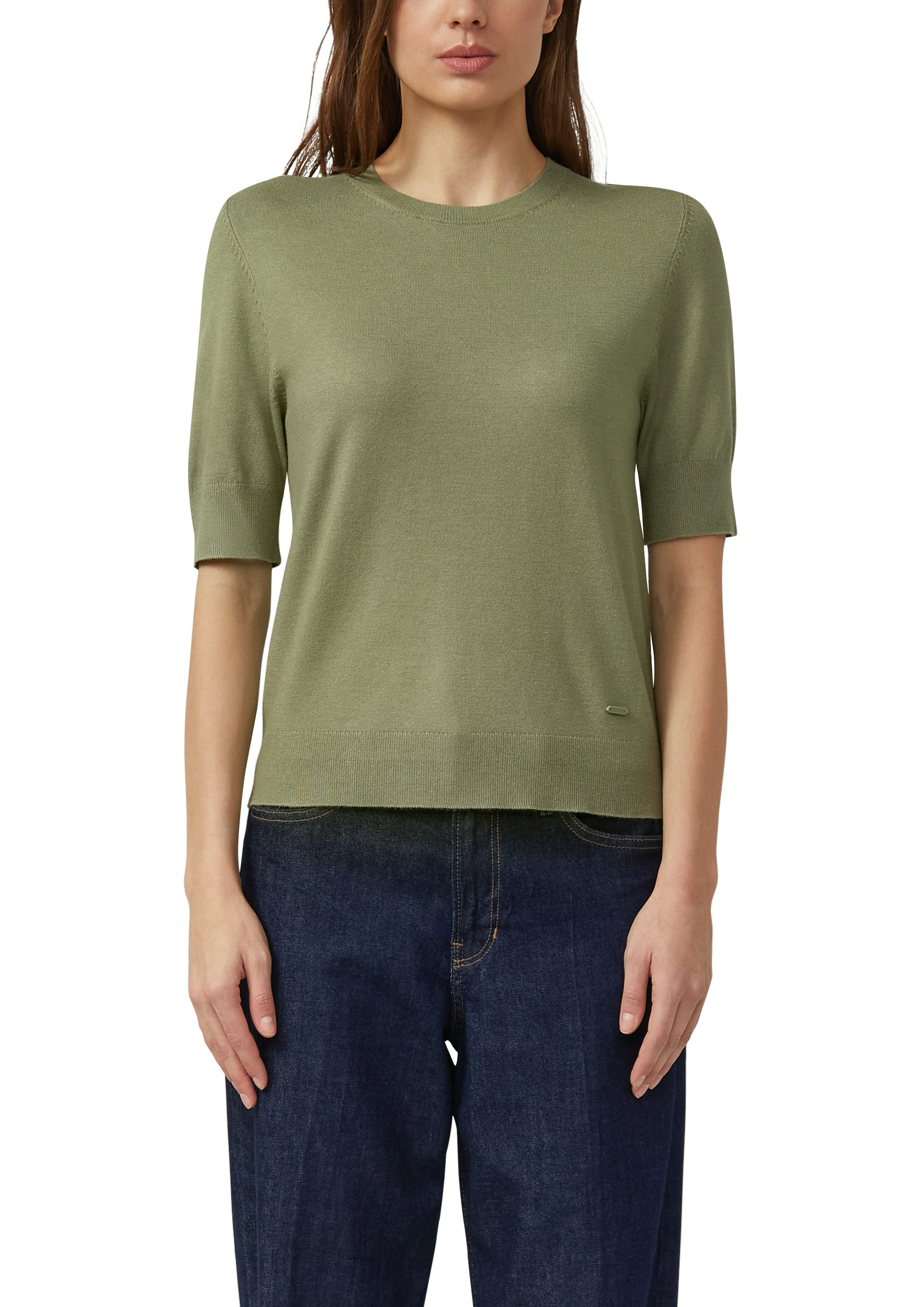 s.Oliver Strickpullover Halbarm-Strick mit Viskose günstig online kaufen