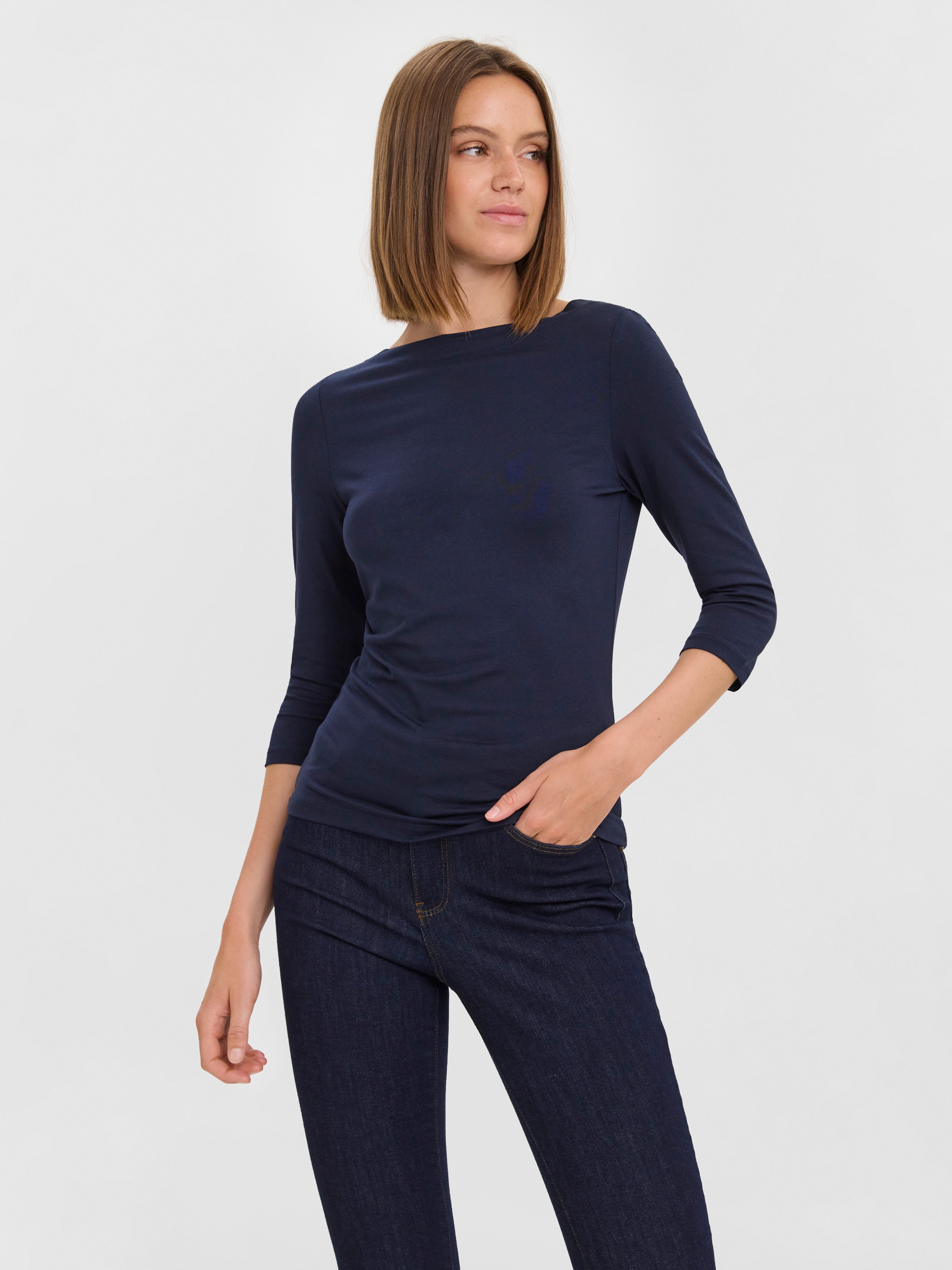 Vero Moda 3/4-Arm-Shirt VMPANDA MODAL 3/4 günstig online kaufen
