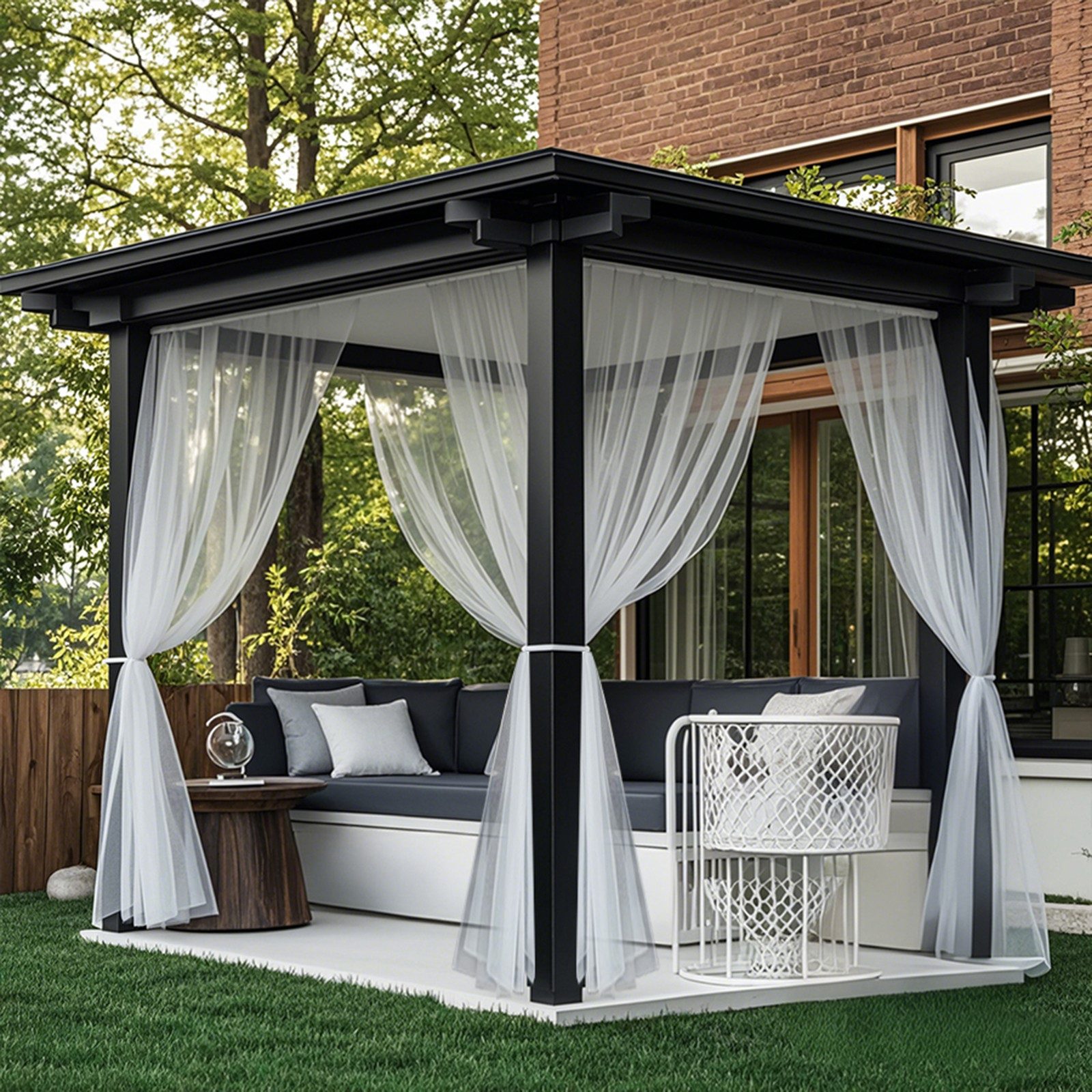 Jibenhome Moskitonetz Outdoor Vorhang,Moskitonetz für Innen günstig online kaufen