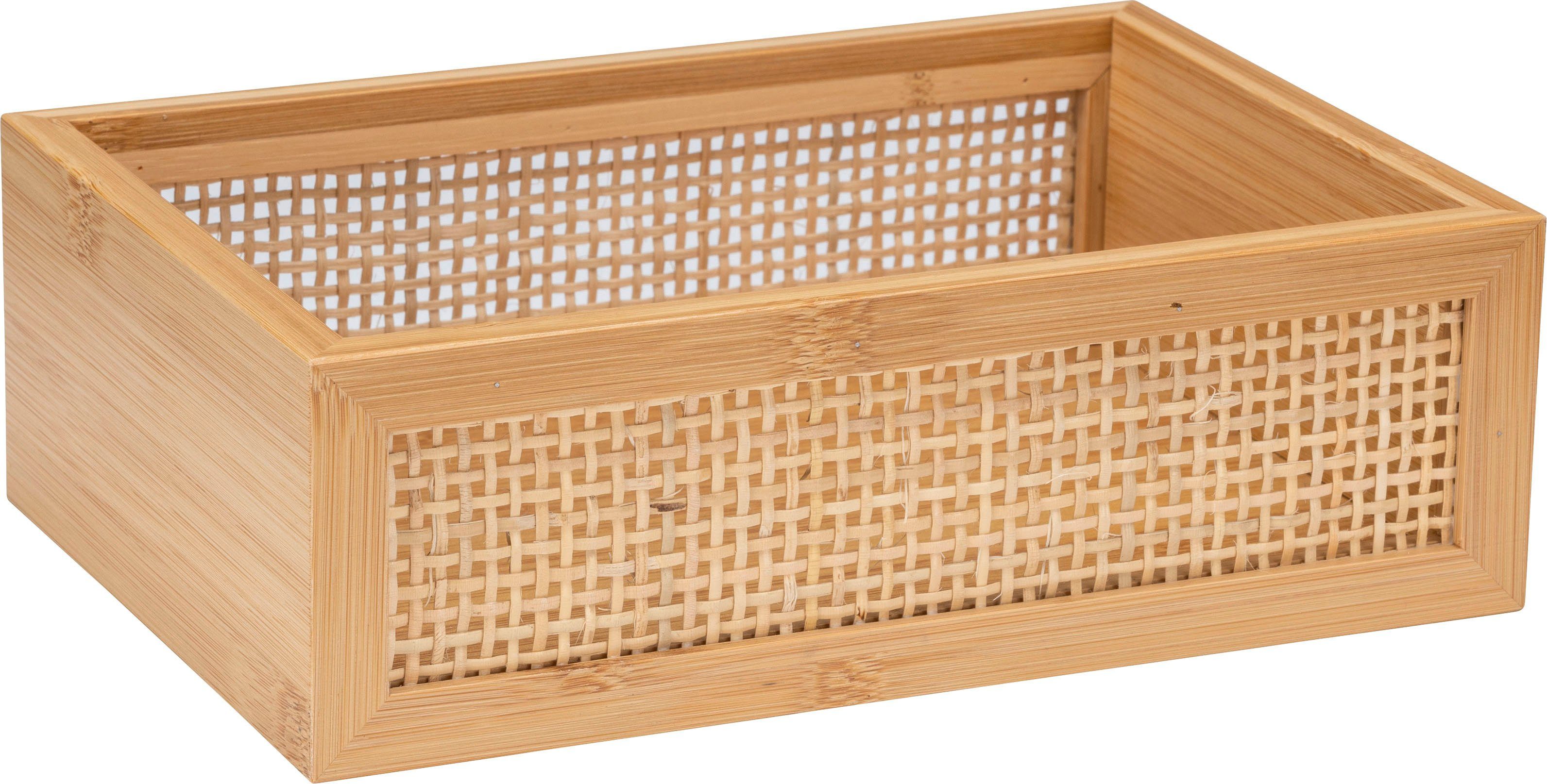 WENKO Badorganizer Allegre (1 St), aus Bambus und Rattan günstig online kaufen