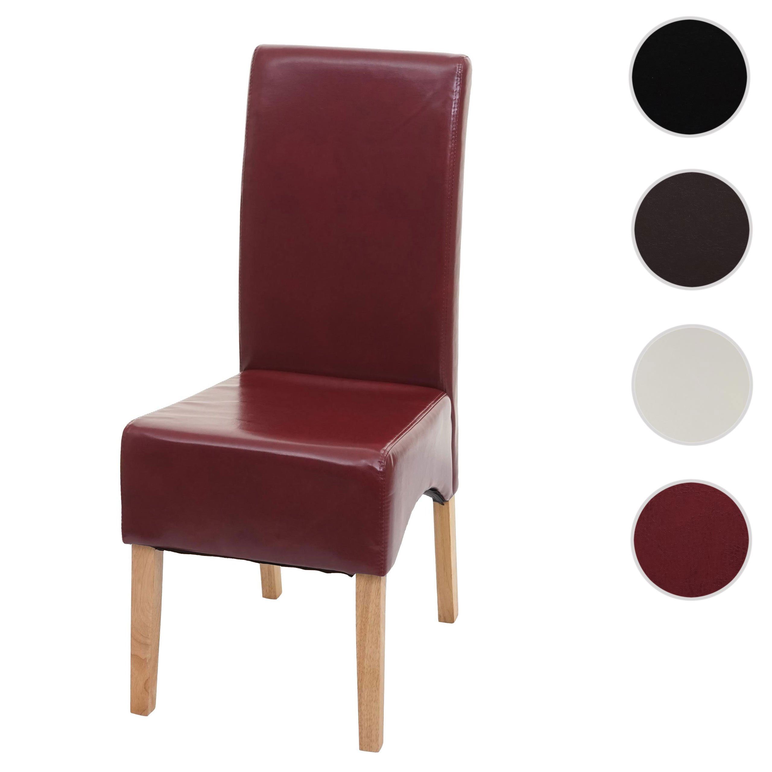 MCW Esszimmerstuhl Crotone (1er), Hohe Rückenlehne, Bequeme Polsterung, Maximale Belastbarkeit: 150 kg