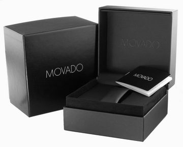 MOVADO Quarzuhr Movado Swiss Made Herren Uhr Museum Sport 0607225