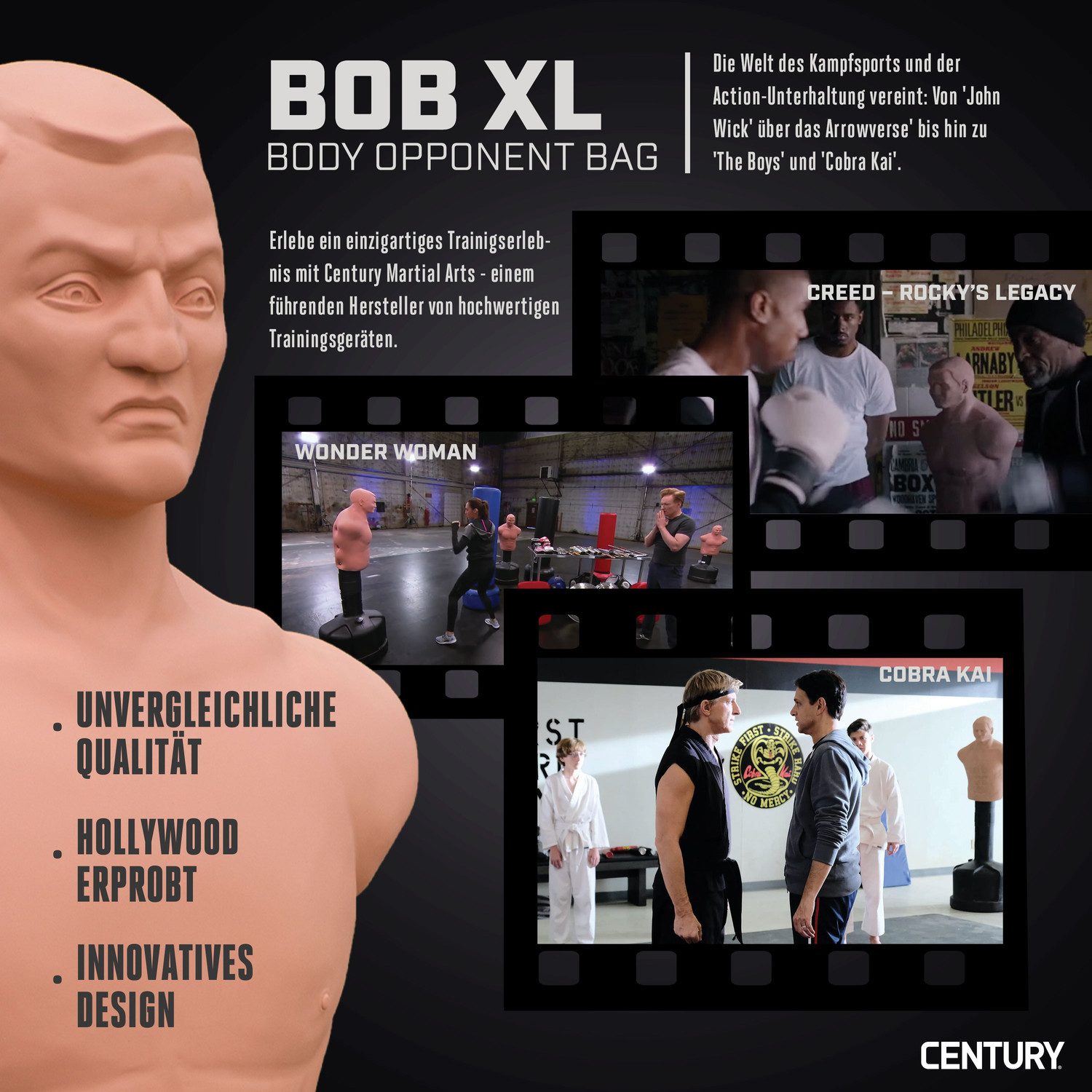 Century Martial Arts Standboxsack BOB XL