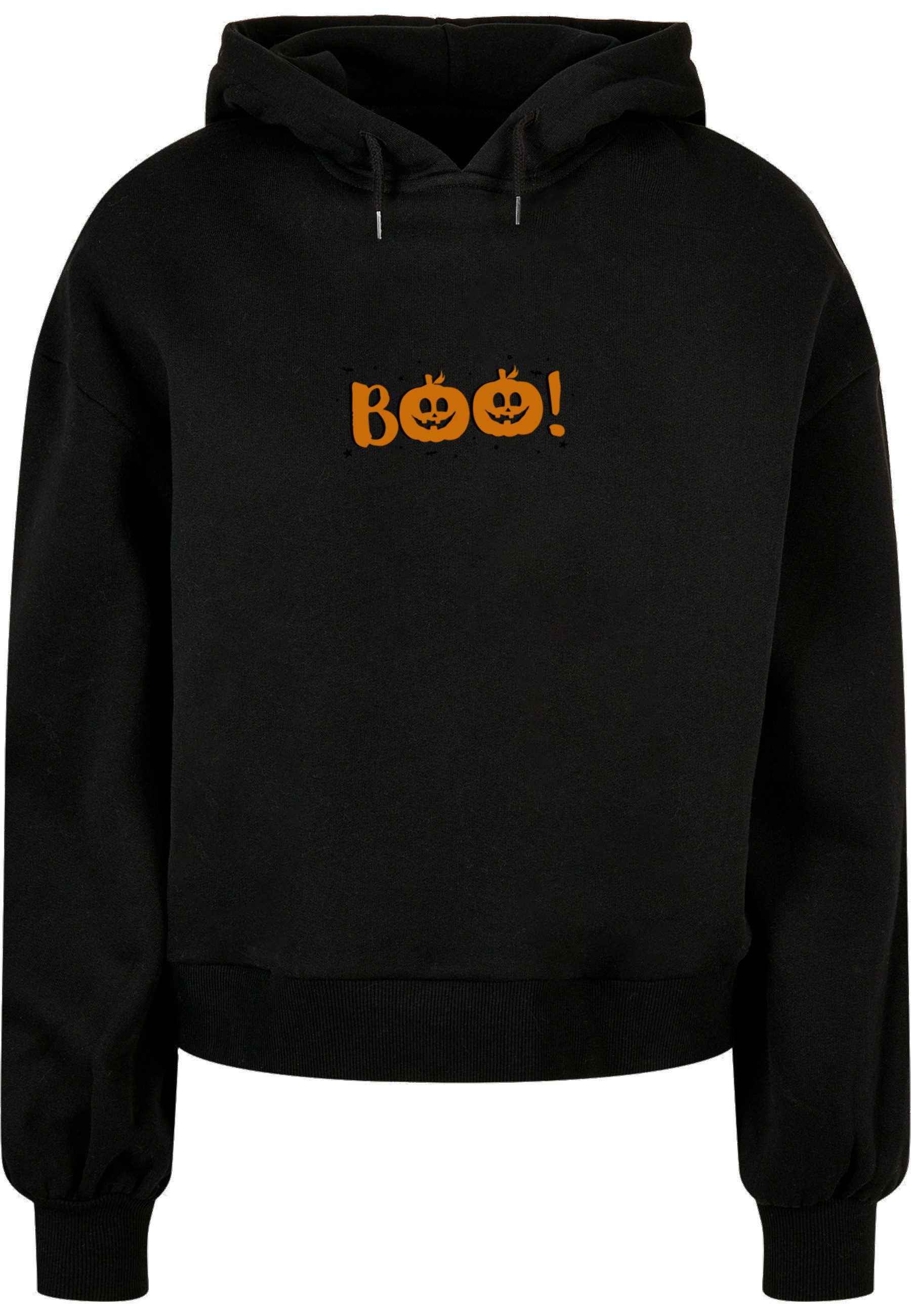 Merchcode Kapuzenpullover Merchcode Ladies Halloween - Boo Pumpkin Hoody (1-tlg)