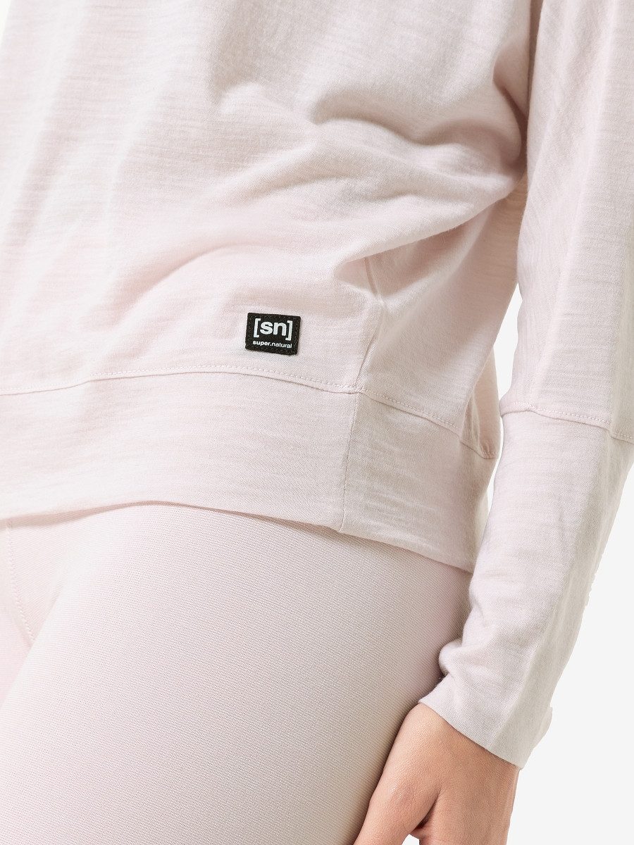 SUPER.NATURAL Langarmshirt für Damen aus Merino günstig online kaufen