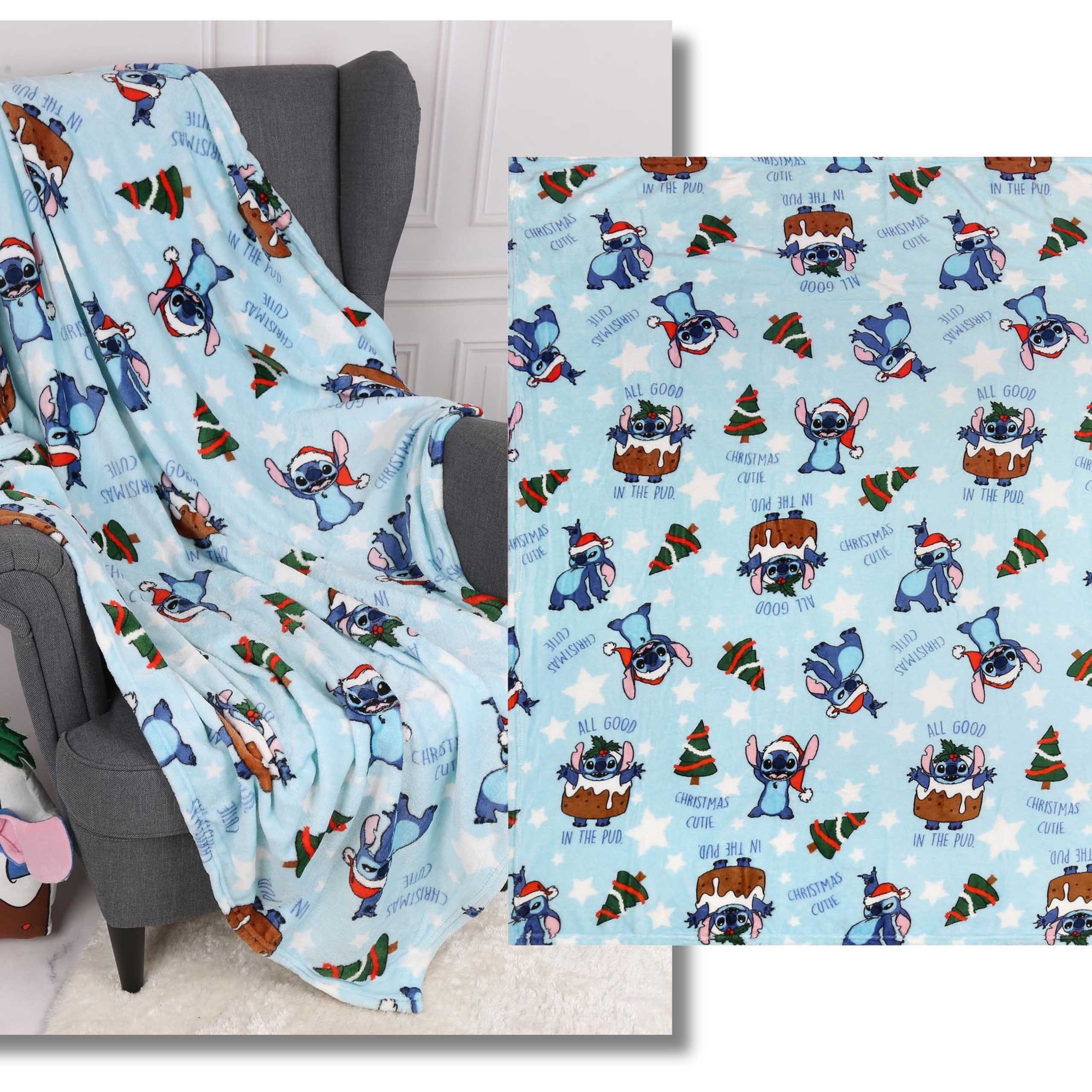 Sarcia.eu Tagesdecke DISNEY Stitch Blue Decke, günstig online kaufen